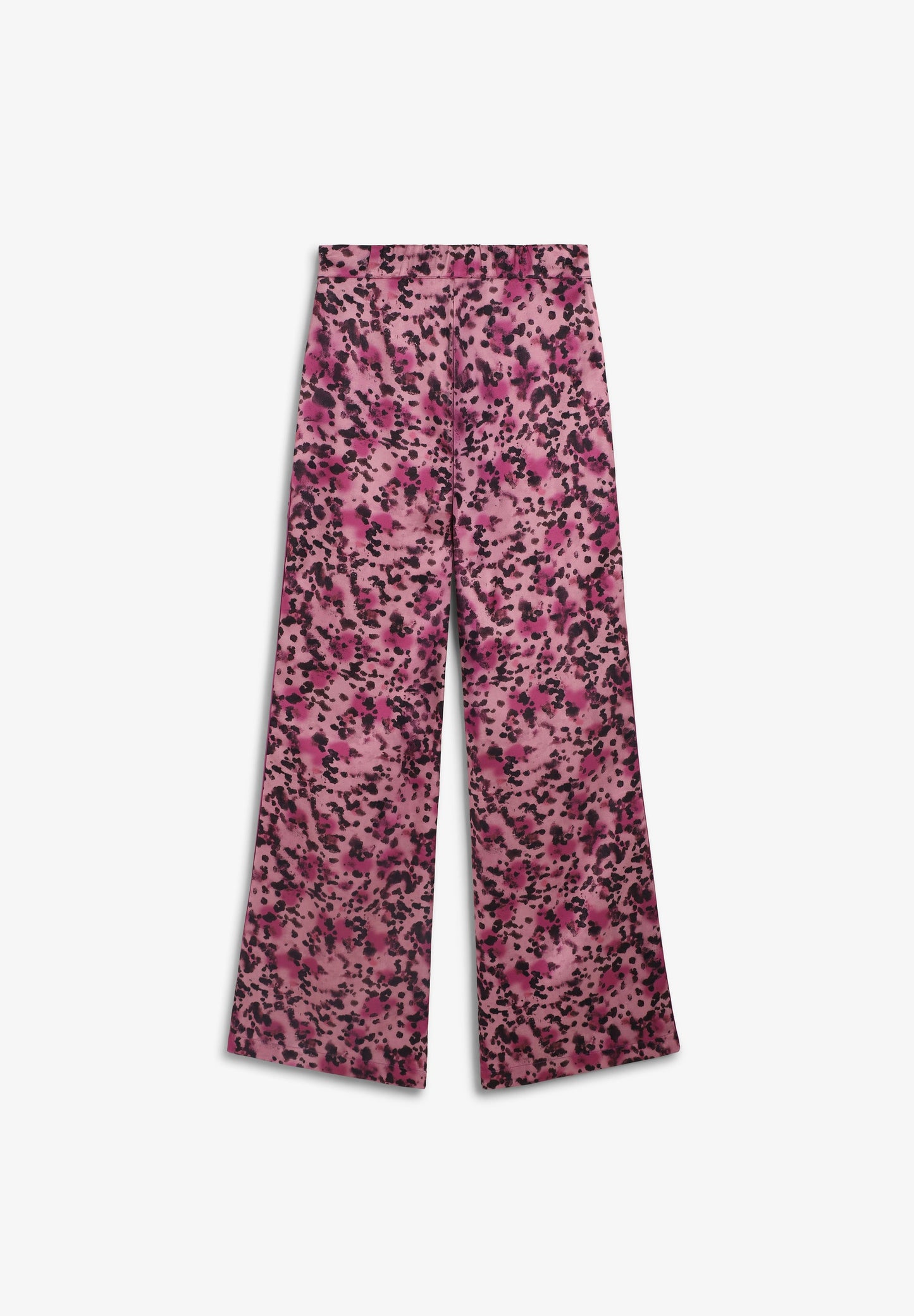 FLUID ANIMAL PRINT TROUSERS