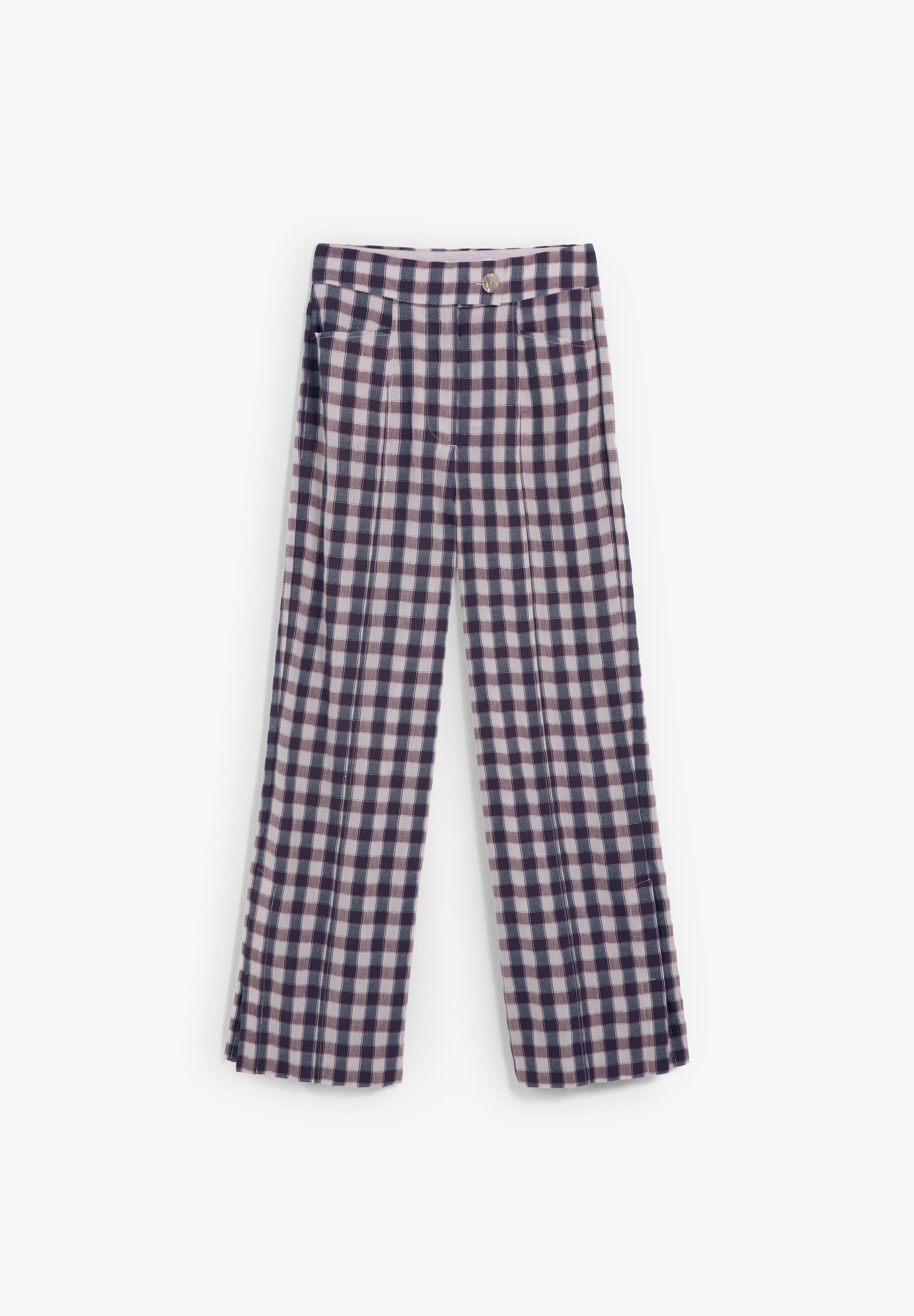 GINGHAM TROUSERS