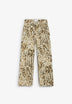 ANIMAL PRINT JEANS