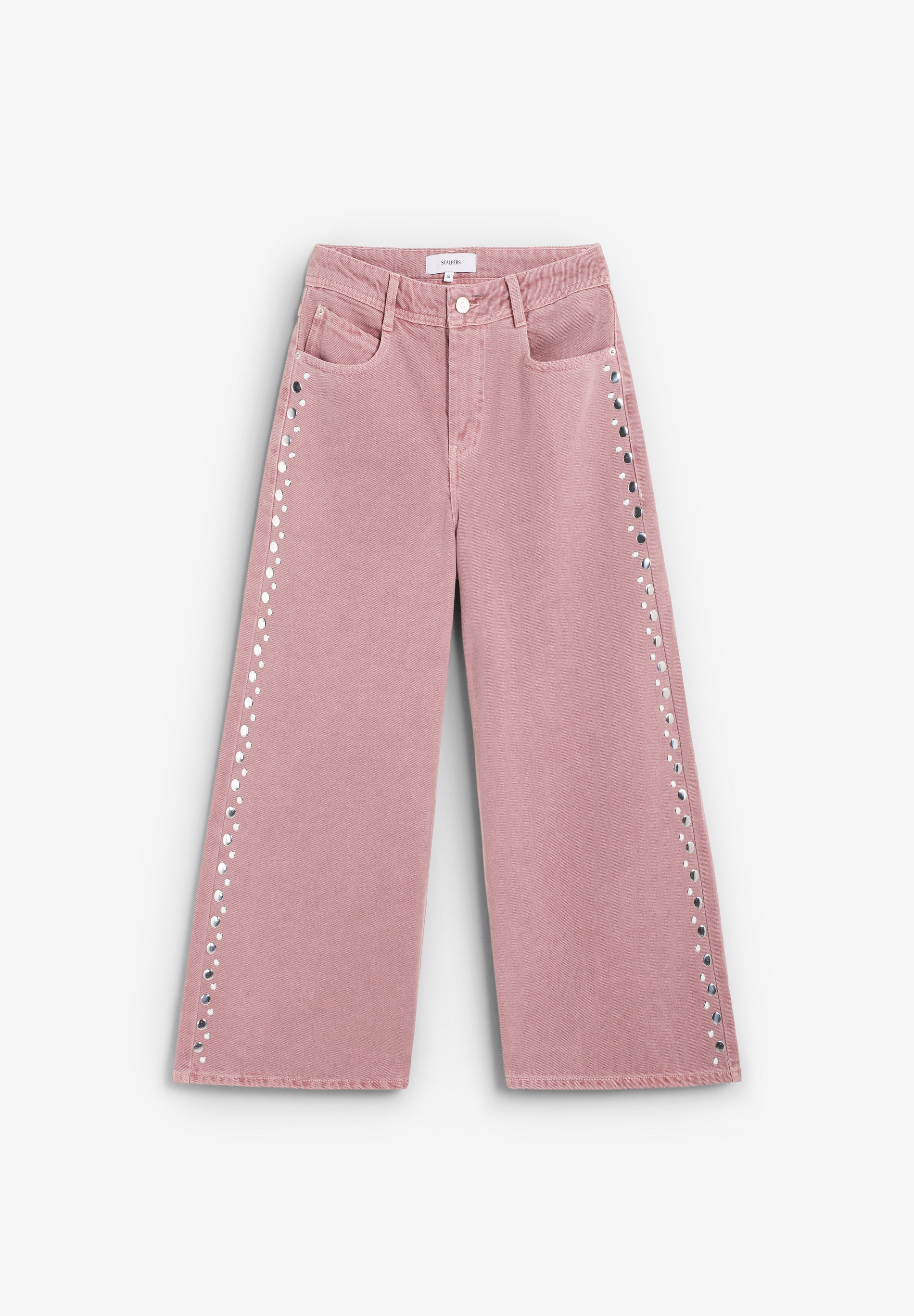 STUDDED CULOTTE JEANS