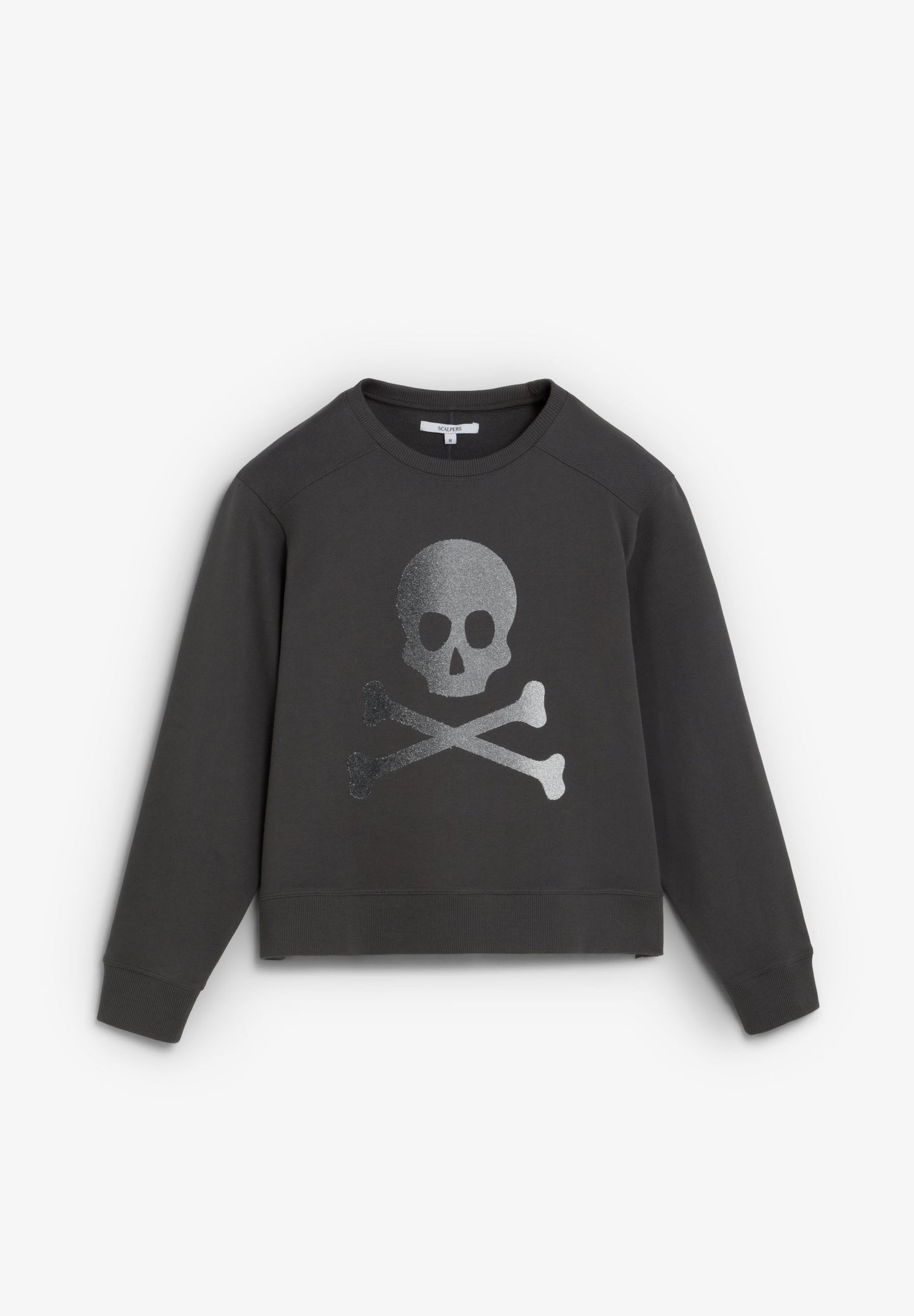 GLITTER SKULL SWEATSHIRT
