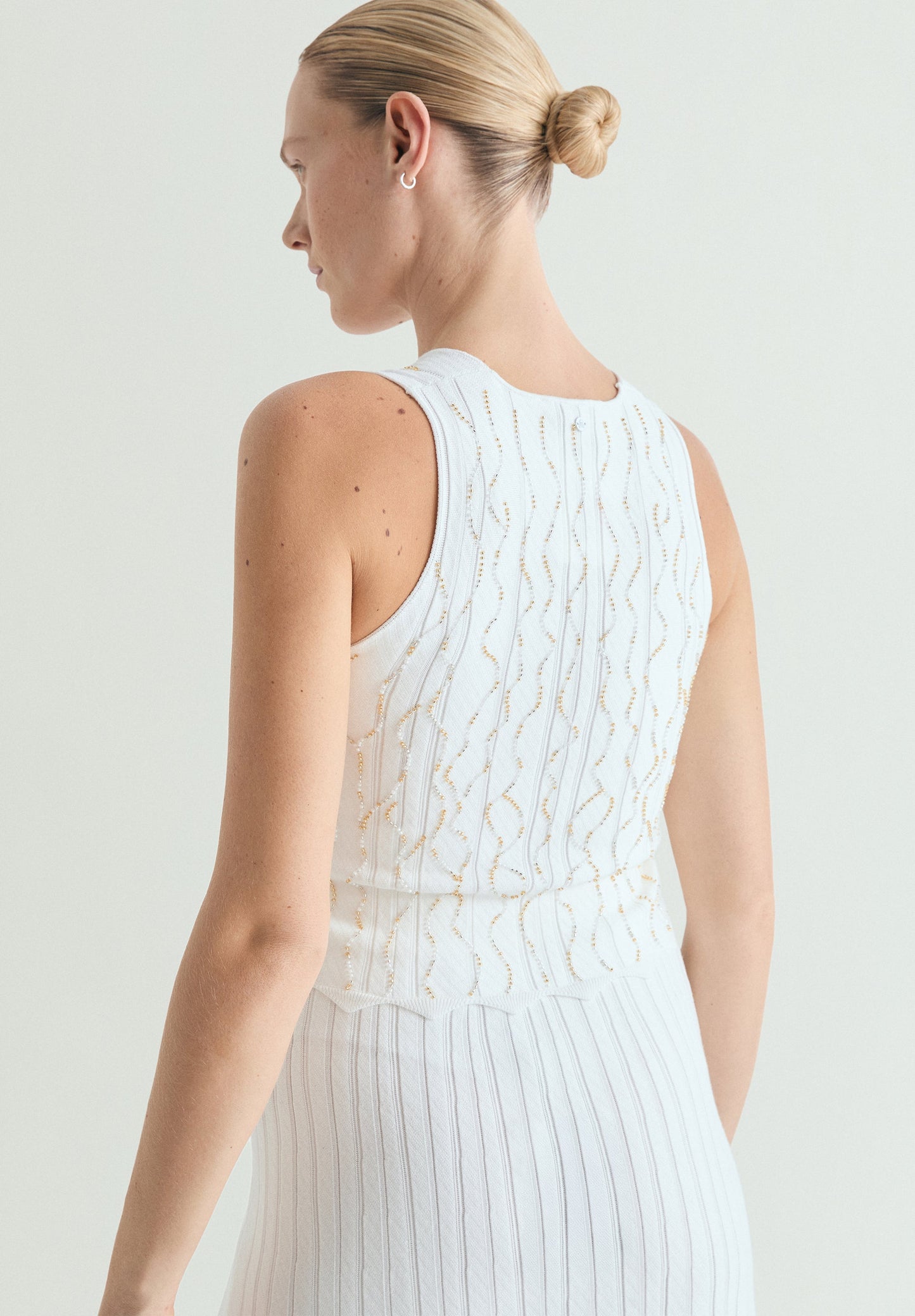 SCBEADS KNIT TOP