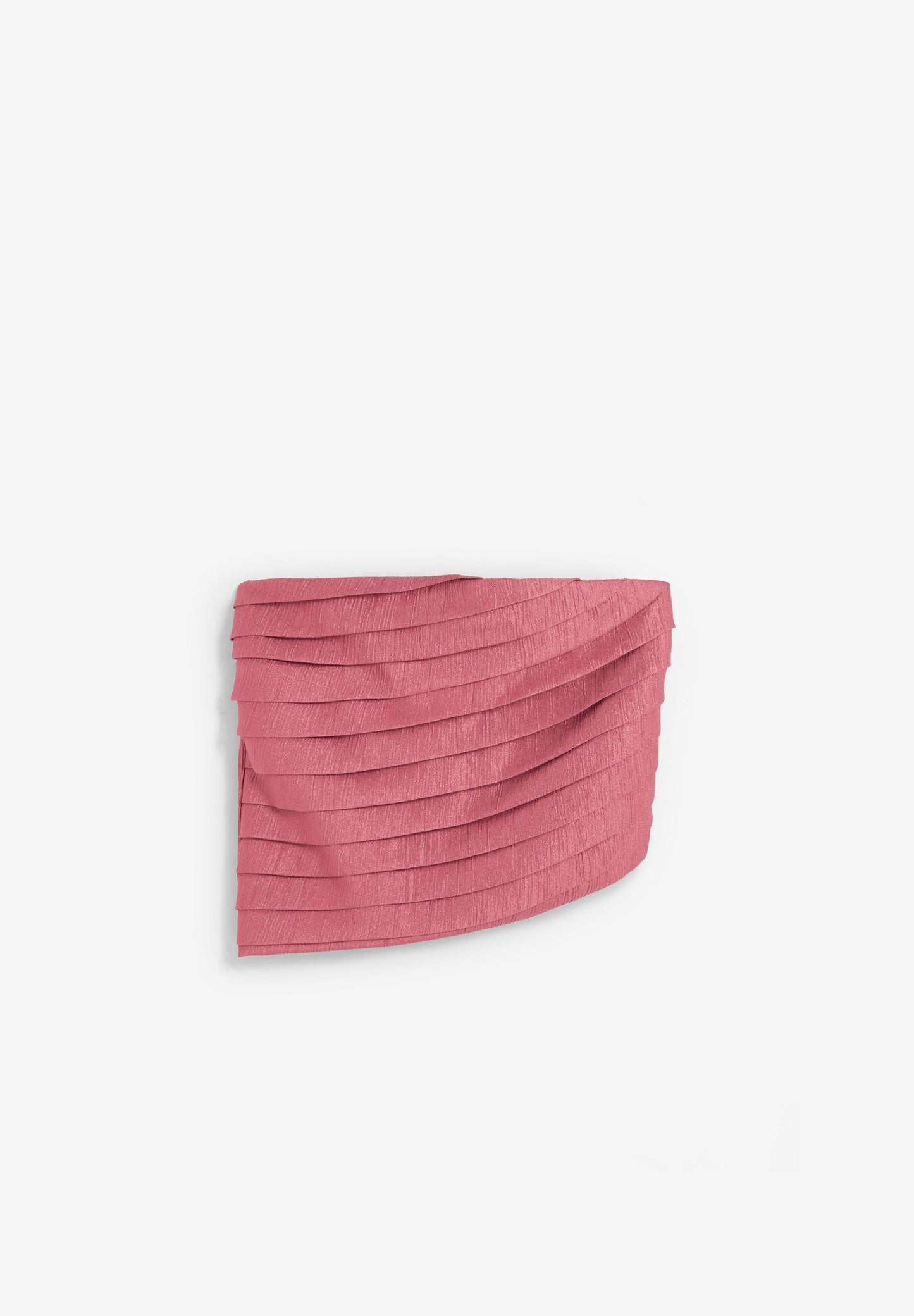 TEXTURED DRAPED TOP