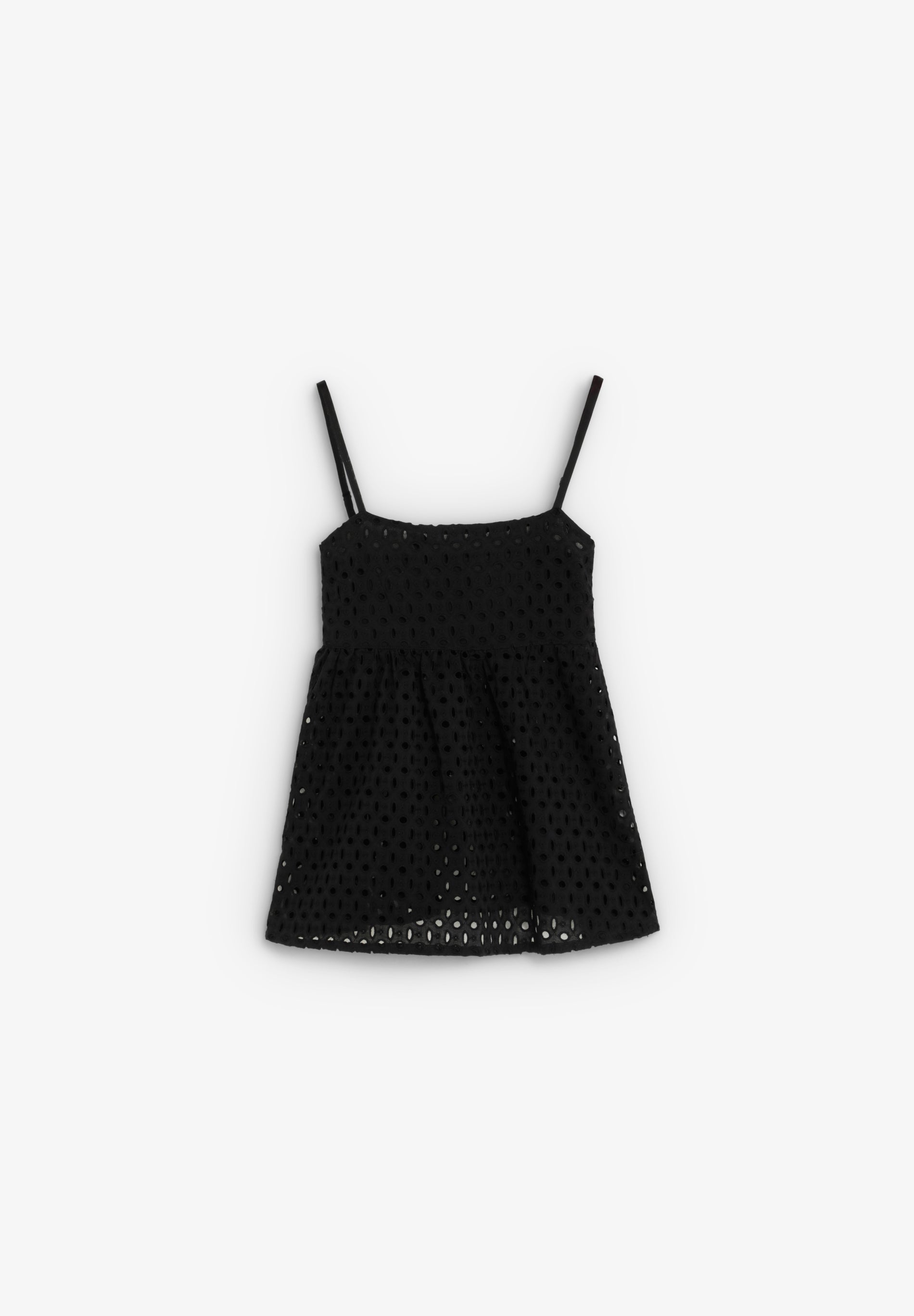 TOP WITH EMBROIDERED OPENWORK