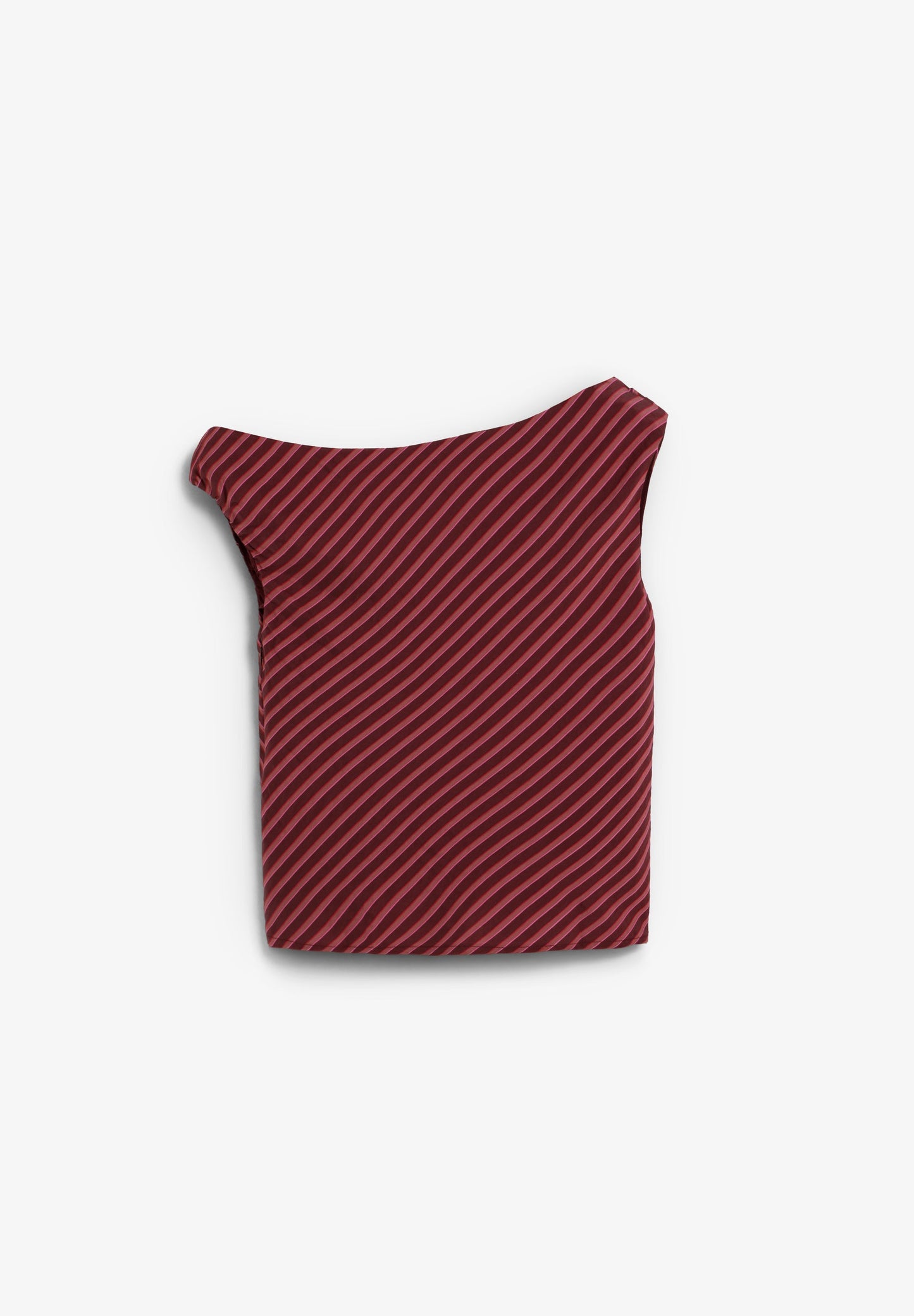 STRIPED ASYMMETRIC TOP