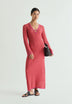 CROCHET MIDI DRESS