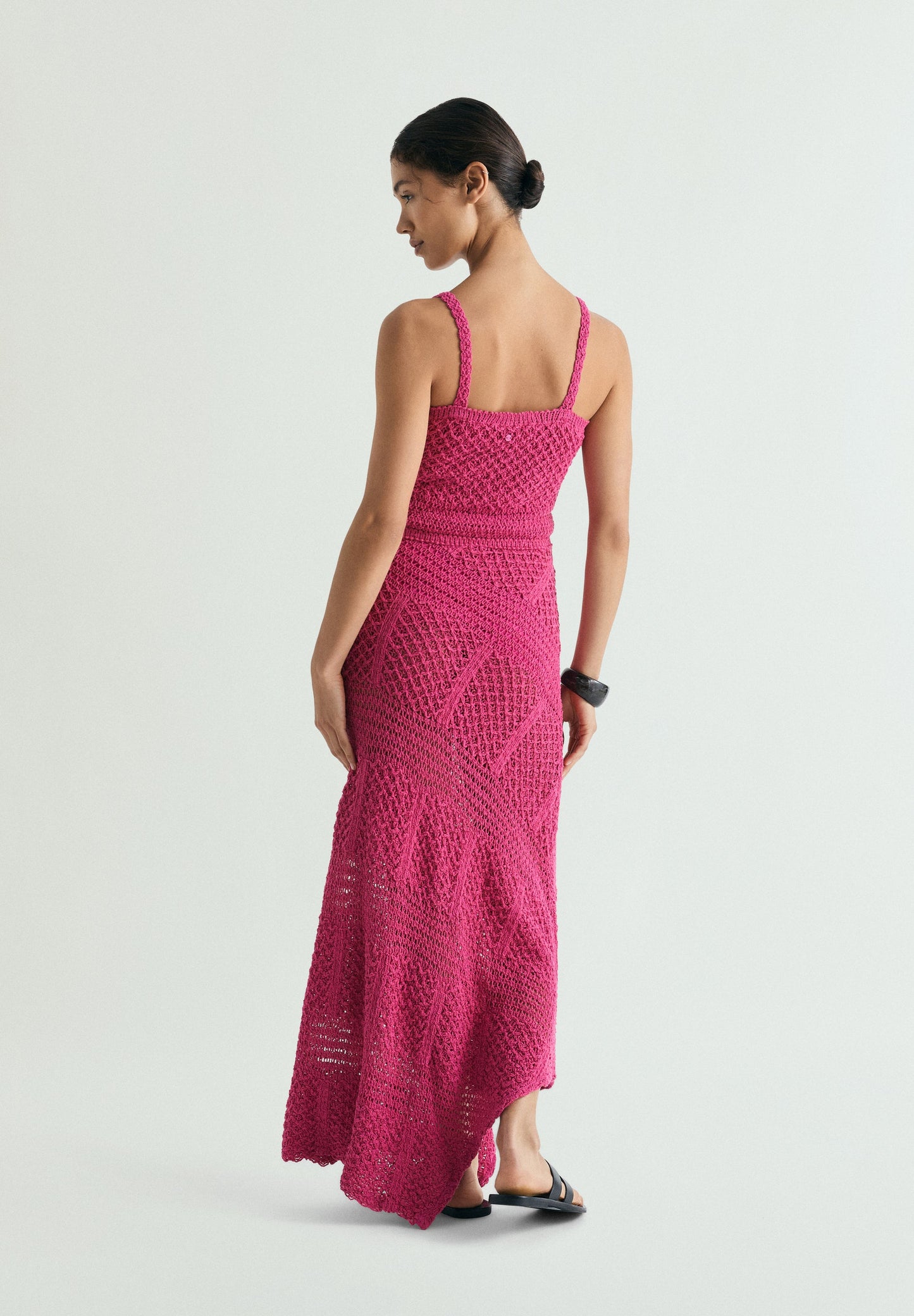 MIDI CROCHET DRESS
