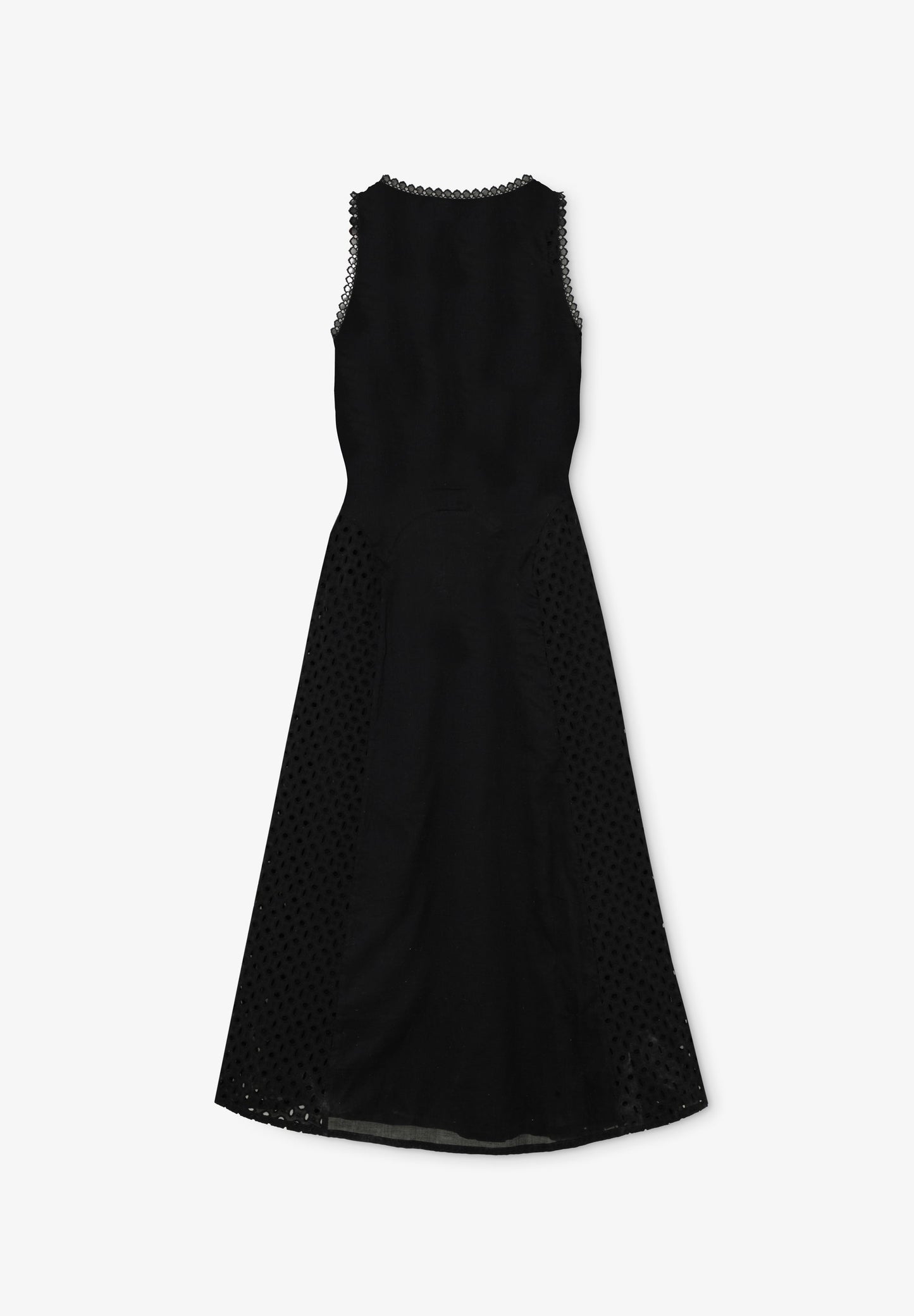 EMBROIDERED OPENWORK DRESS