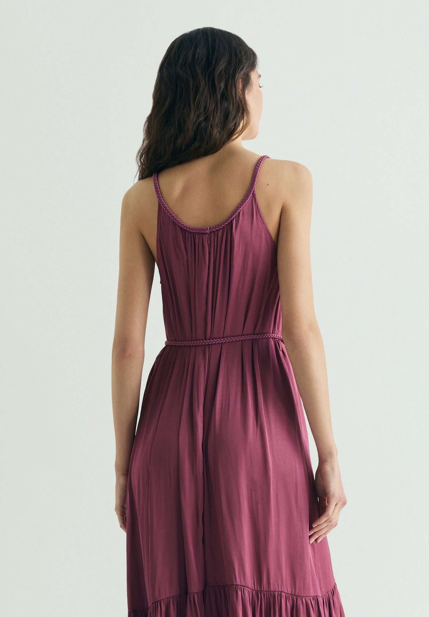 SCSLIP BRAID LACE DRESS