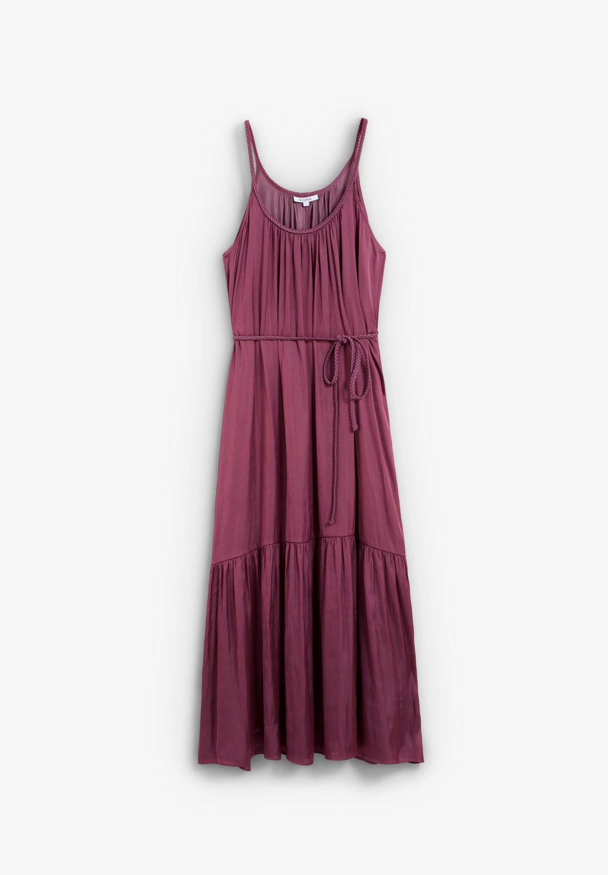 BRAIDED WAIST DRESS
