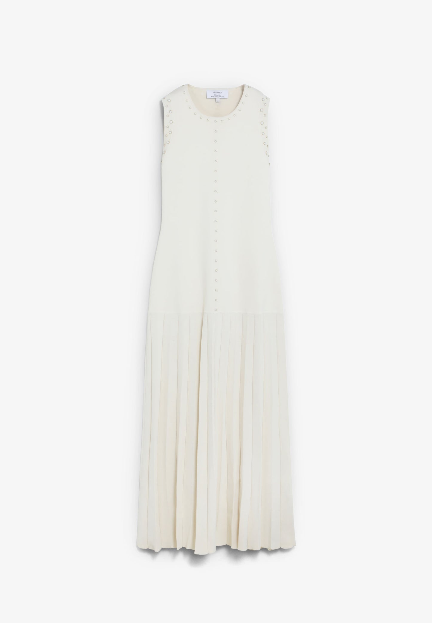 STUDDED MIDI DRESS