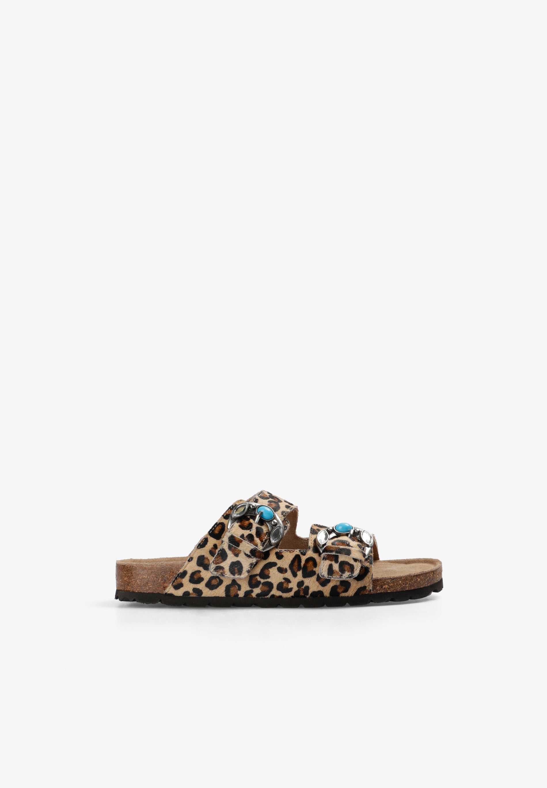 ANIMAL PRINT SANDALS