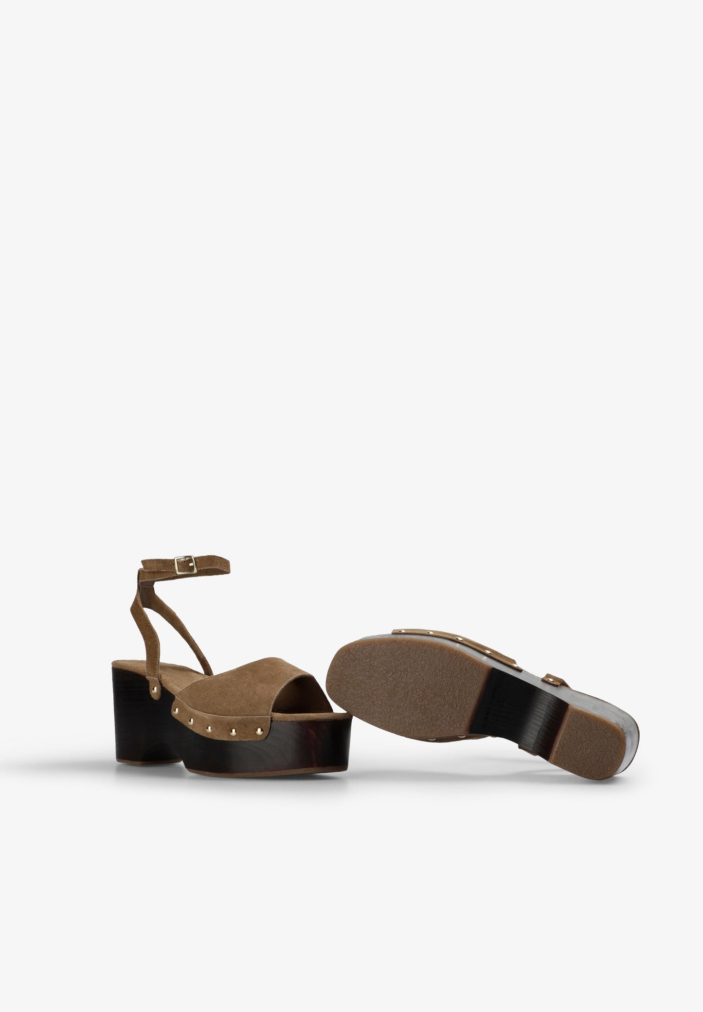 SCWOODPLATFORM SANDAL