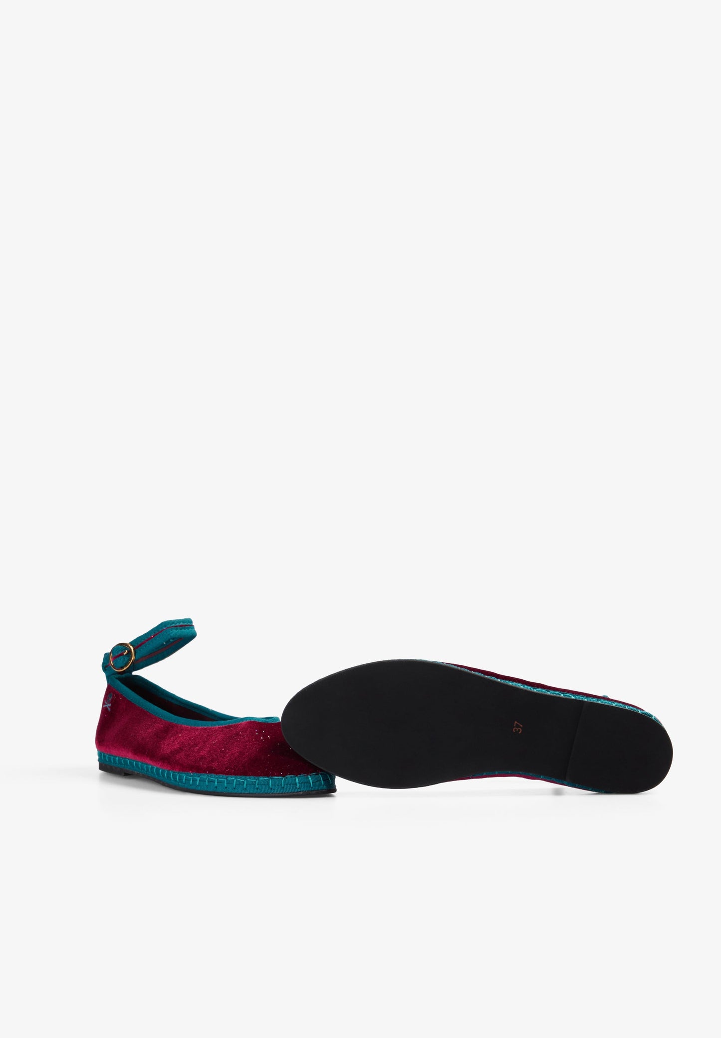 SCVELVET ANKLESTRAP V SLIPPER
