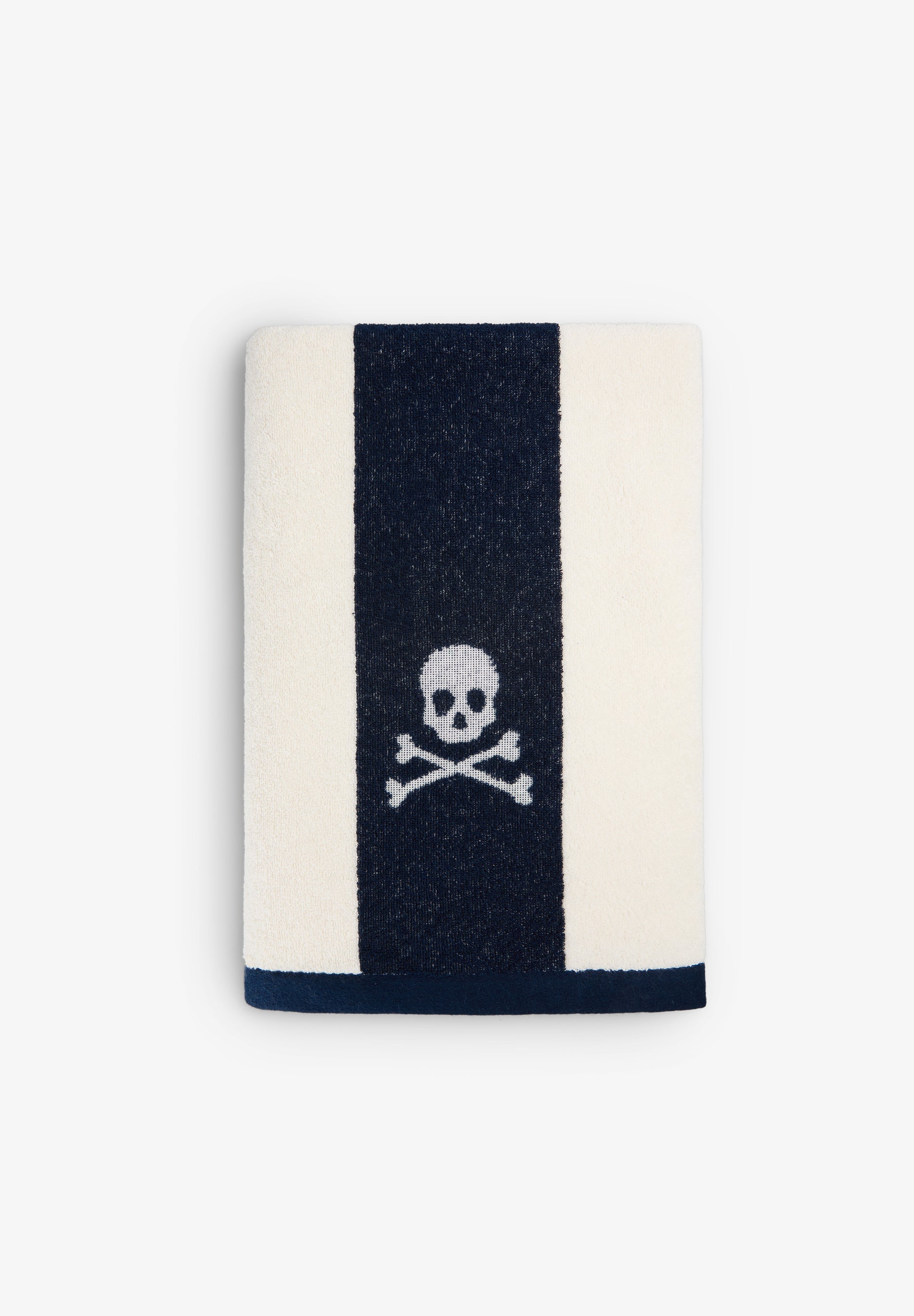 TERRY BEACH TOWEL WITH STRIPES