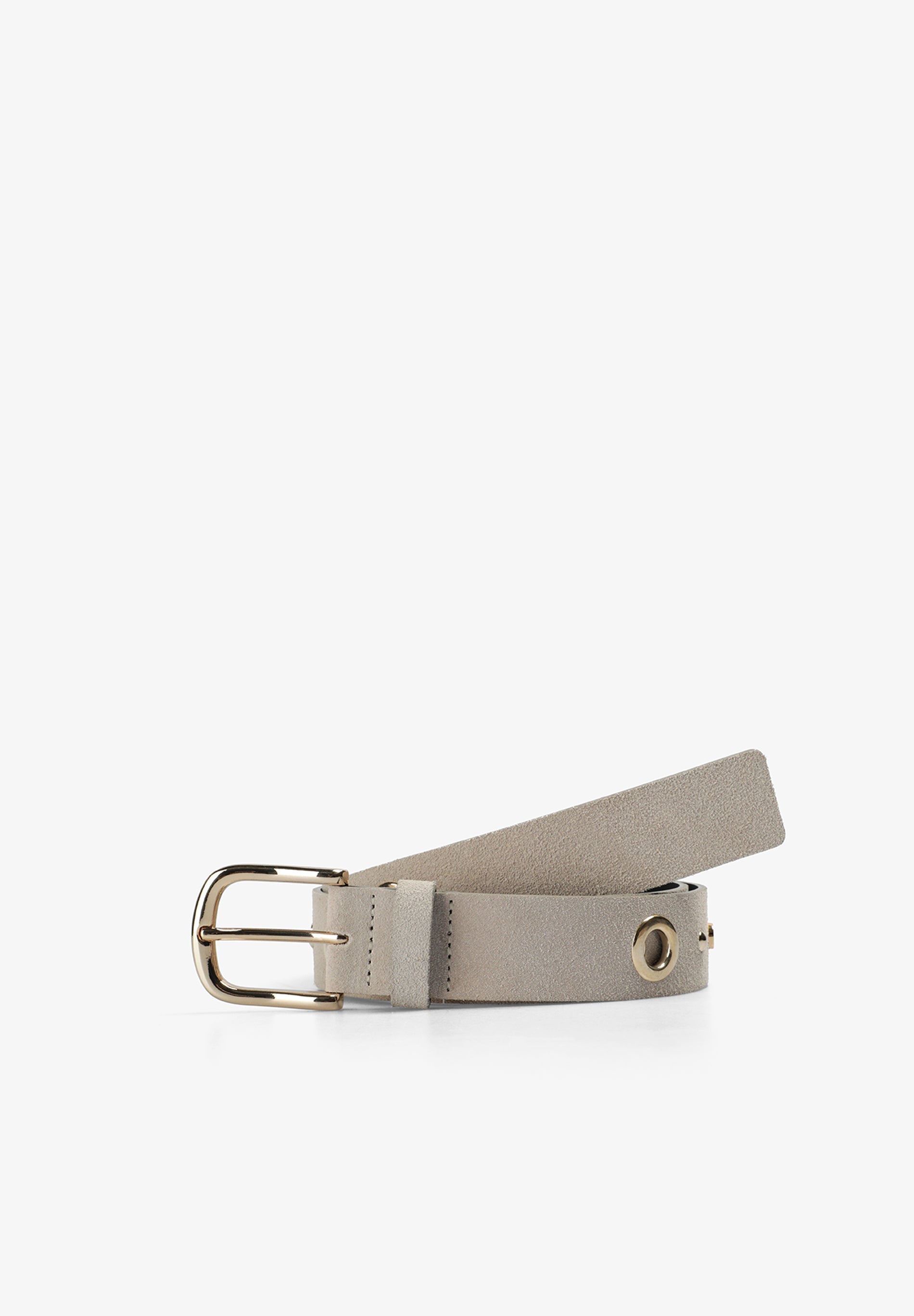 PERFORATED LEATHER BELT