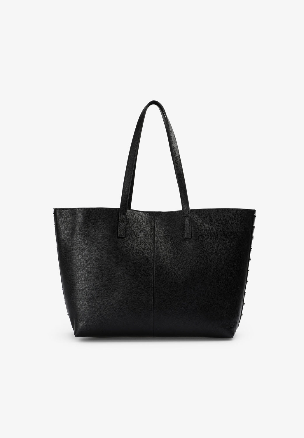 BOLSO PIEL SHOPPER APLIQUES - Scalpers