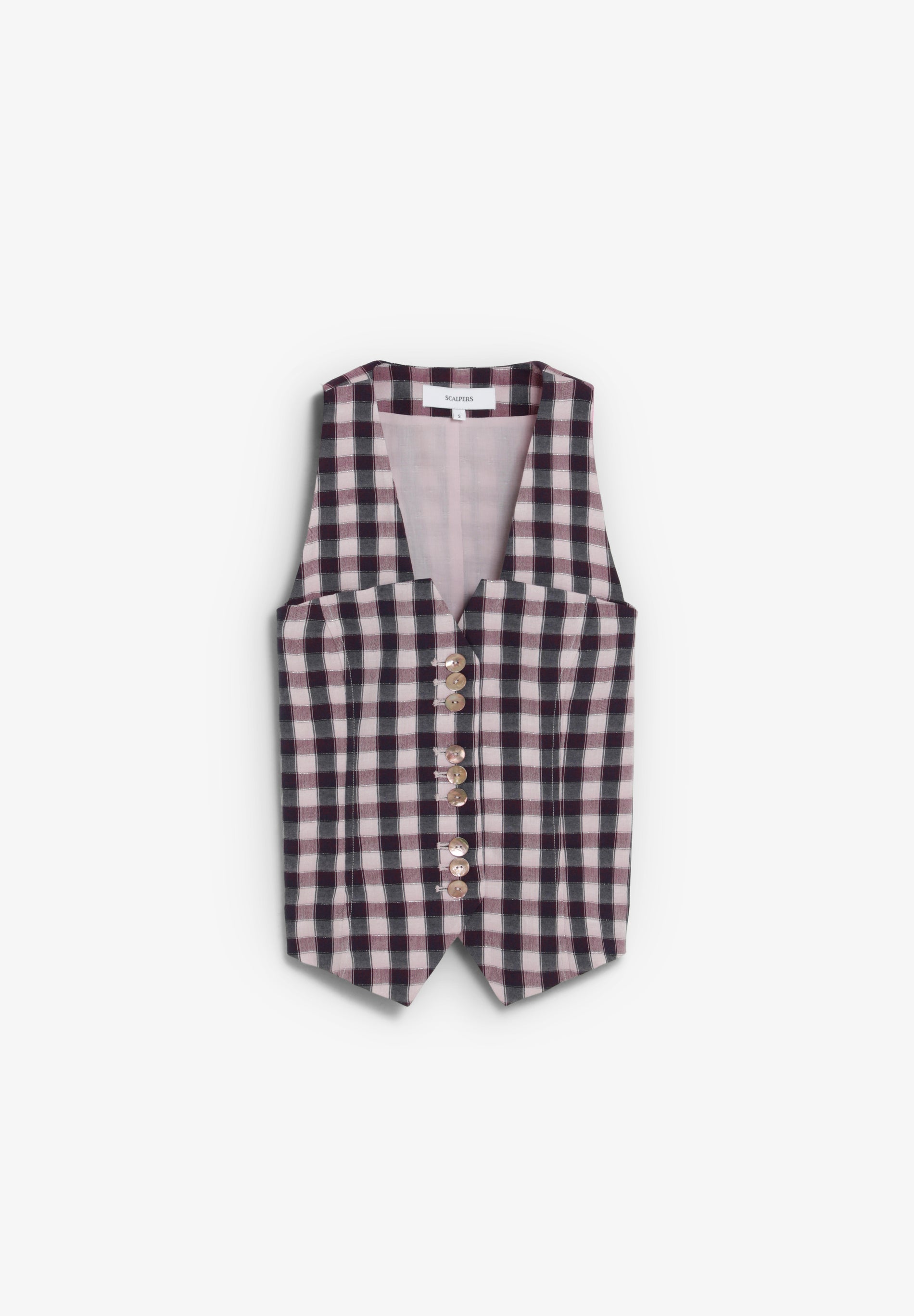 GINGHAM WAISTCOAT