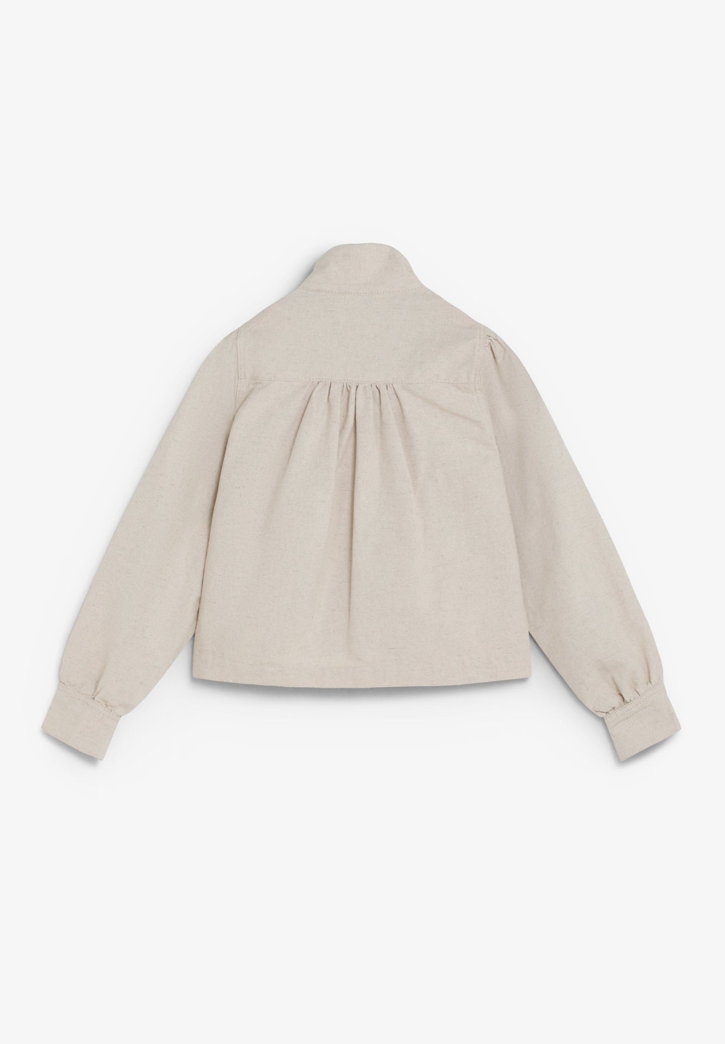 RUSTIC PUFF SLEEVE JACKET
