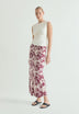 ANIMAL PRINT DENIM SKIRT