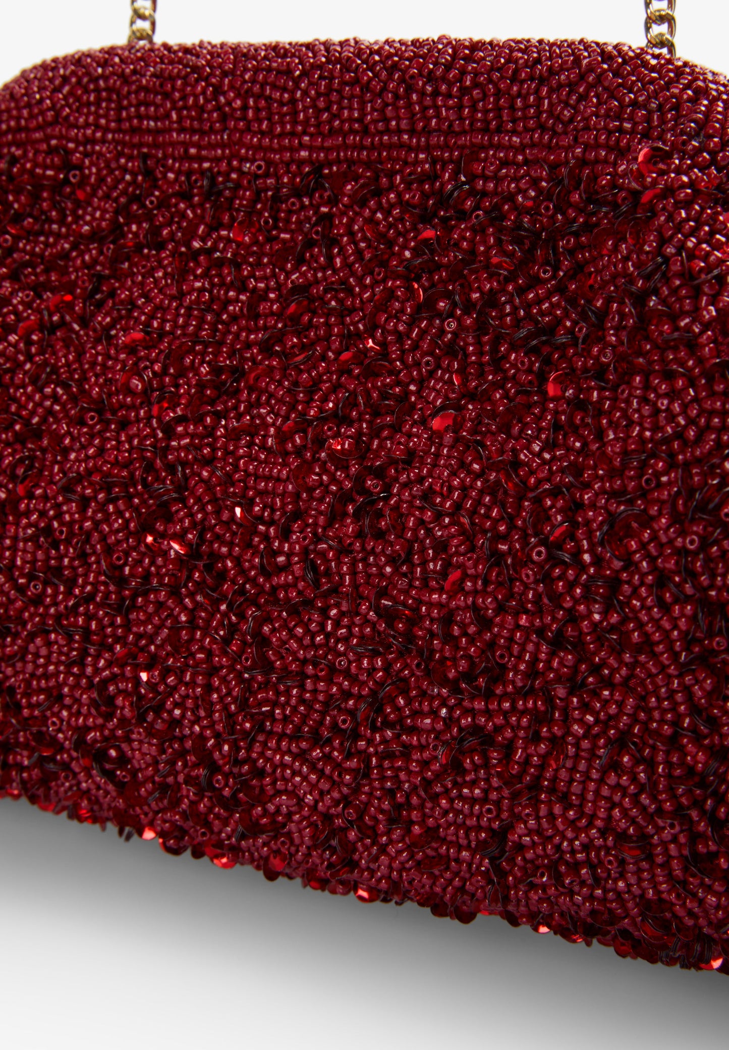BEADED CLUTCH BAG