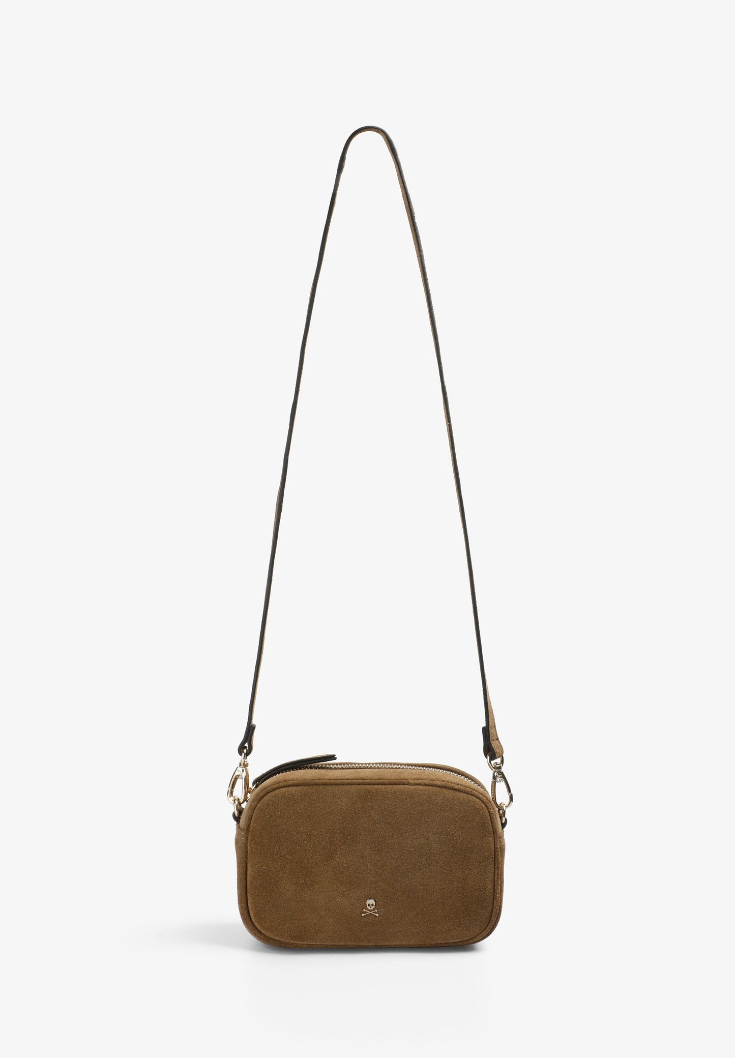 SCSKULLMINI SUEDE BAG
