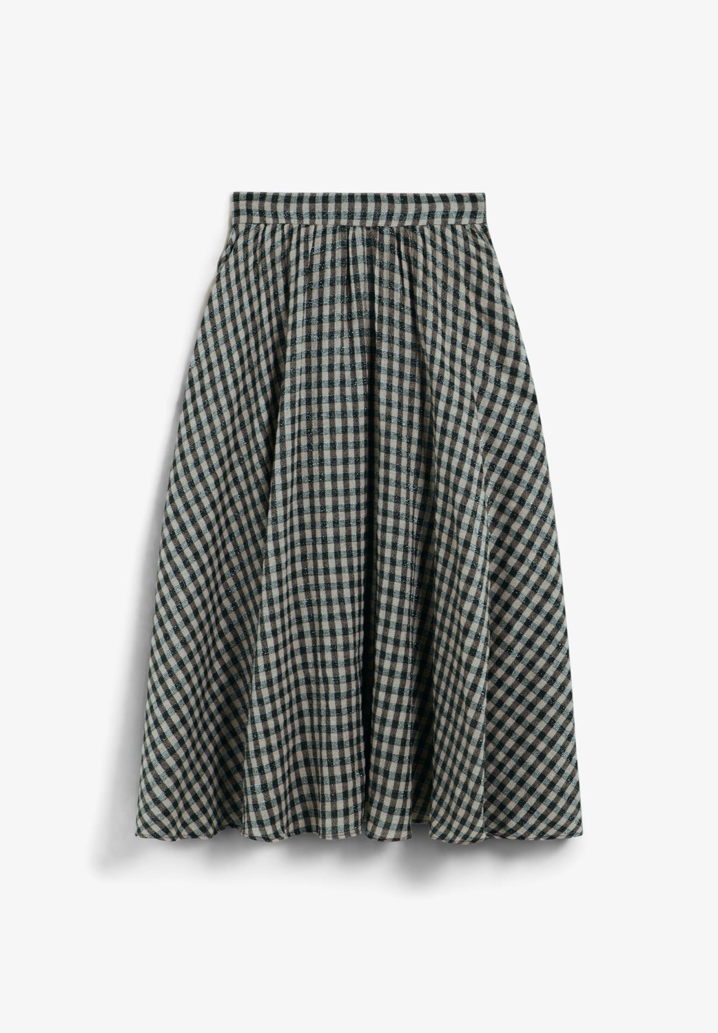 FALDA MIDI CUADROS - Scalpers