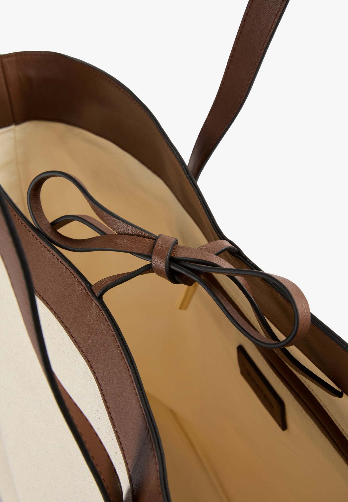 CONTRAST TOTE BAG