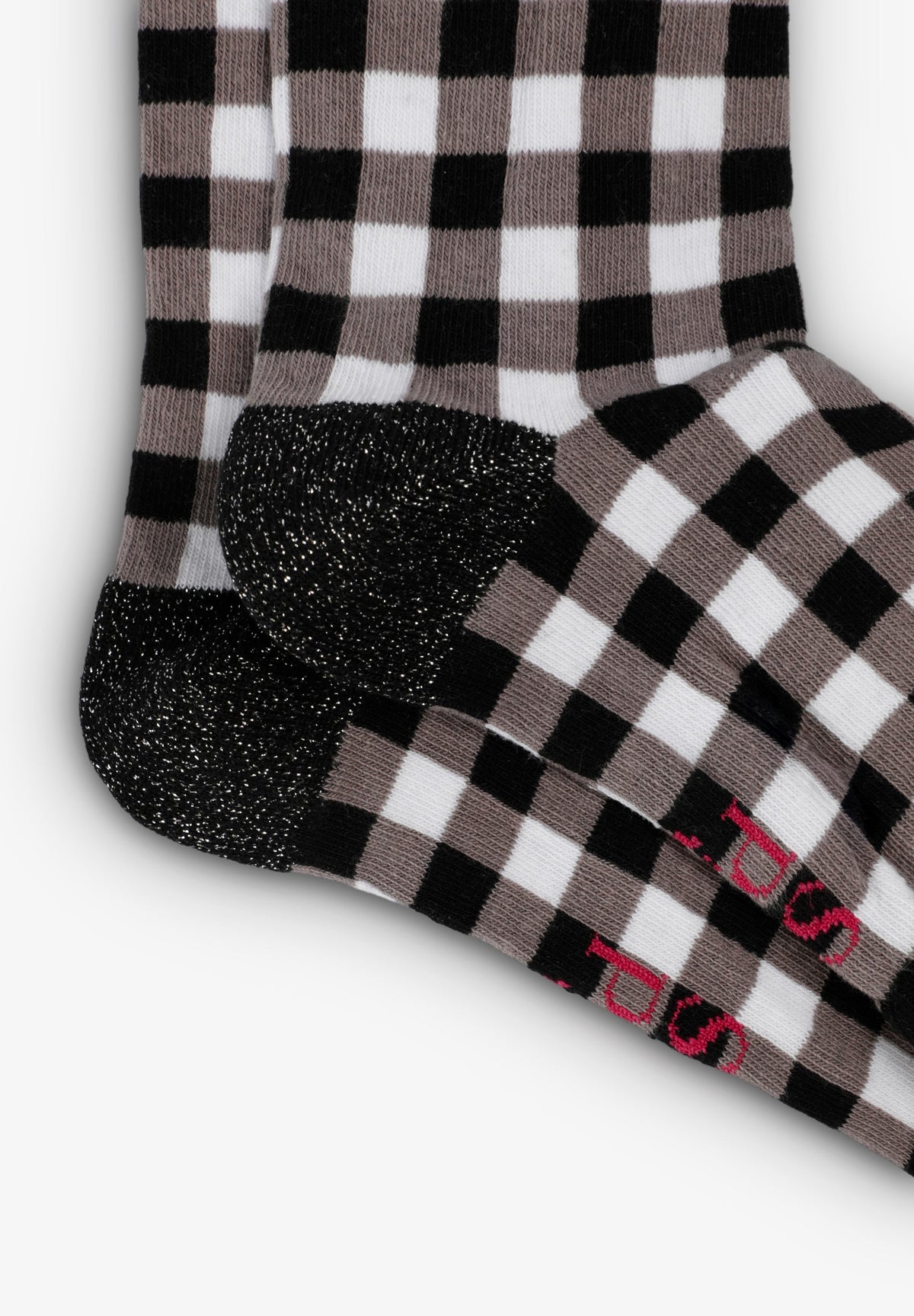 GINGHAM ANKLE SOCKS