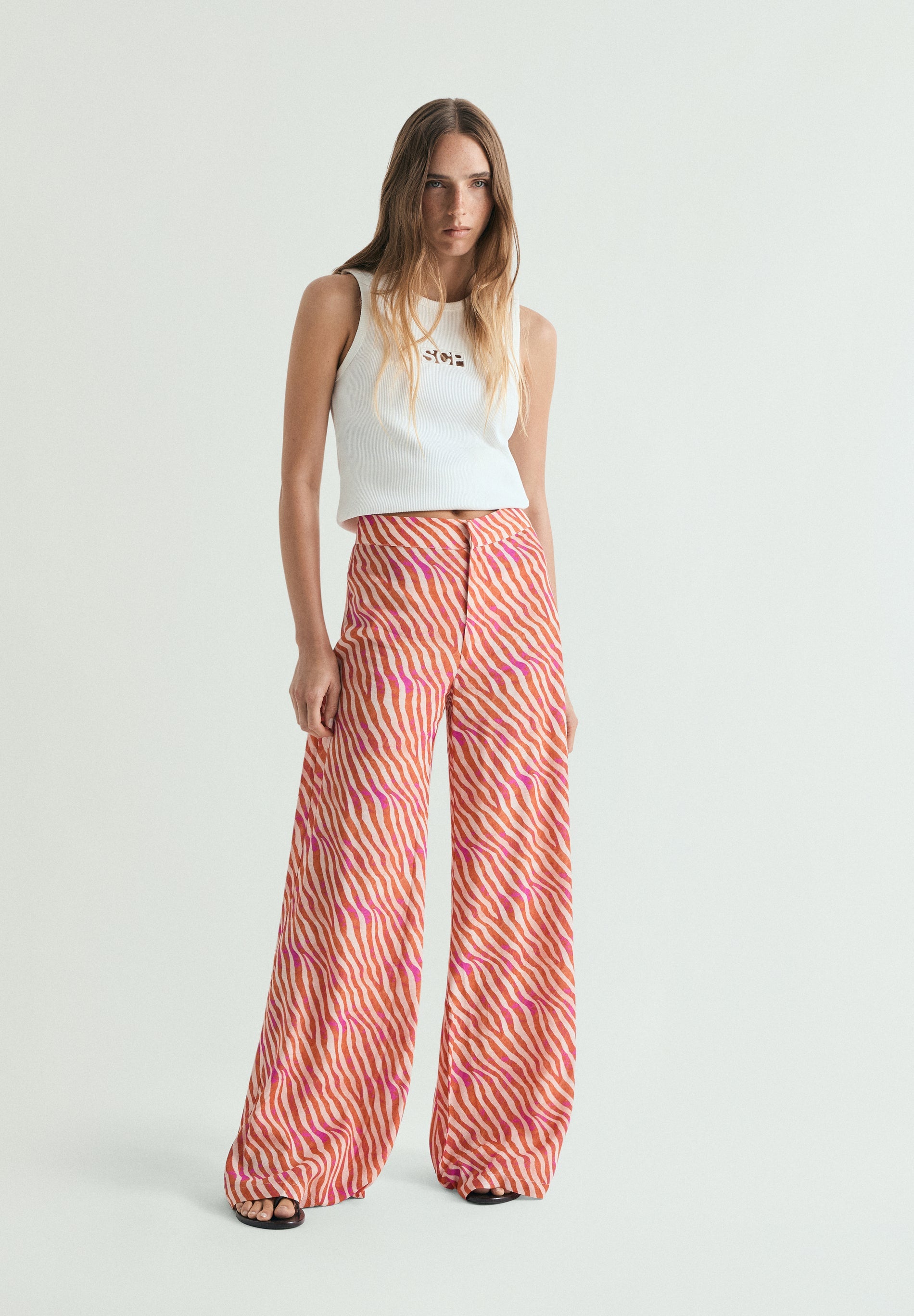 ANIMAL PRINT TROUSERS