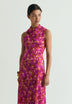 MULTICOLOURED PRINT DRESS