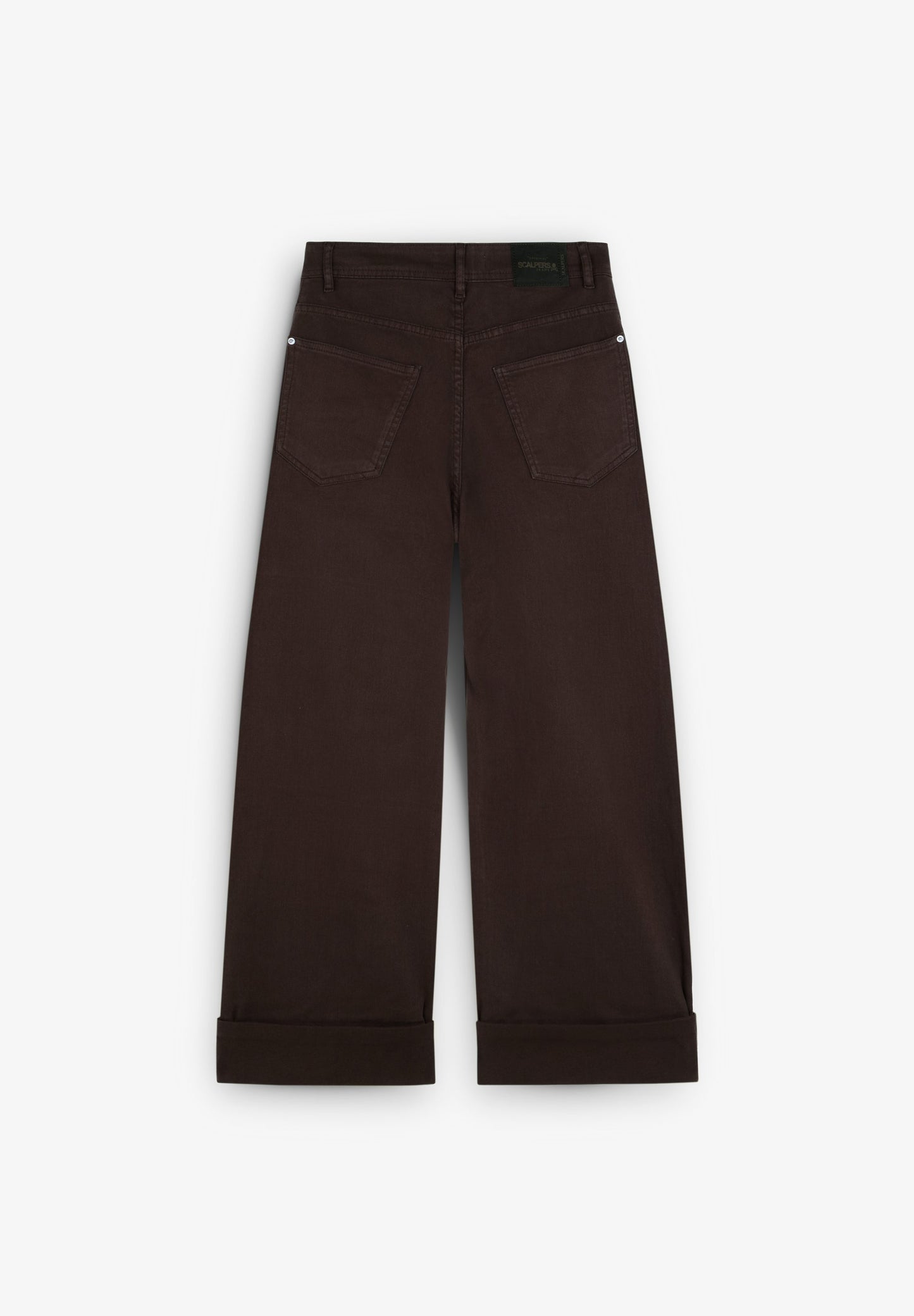 JEANS WITH HEM DETAIL