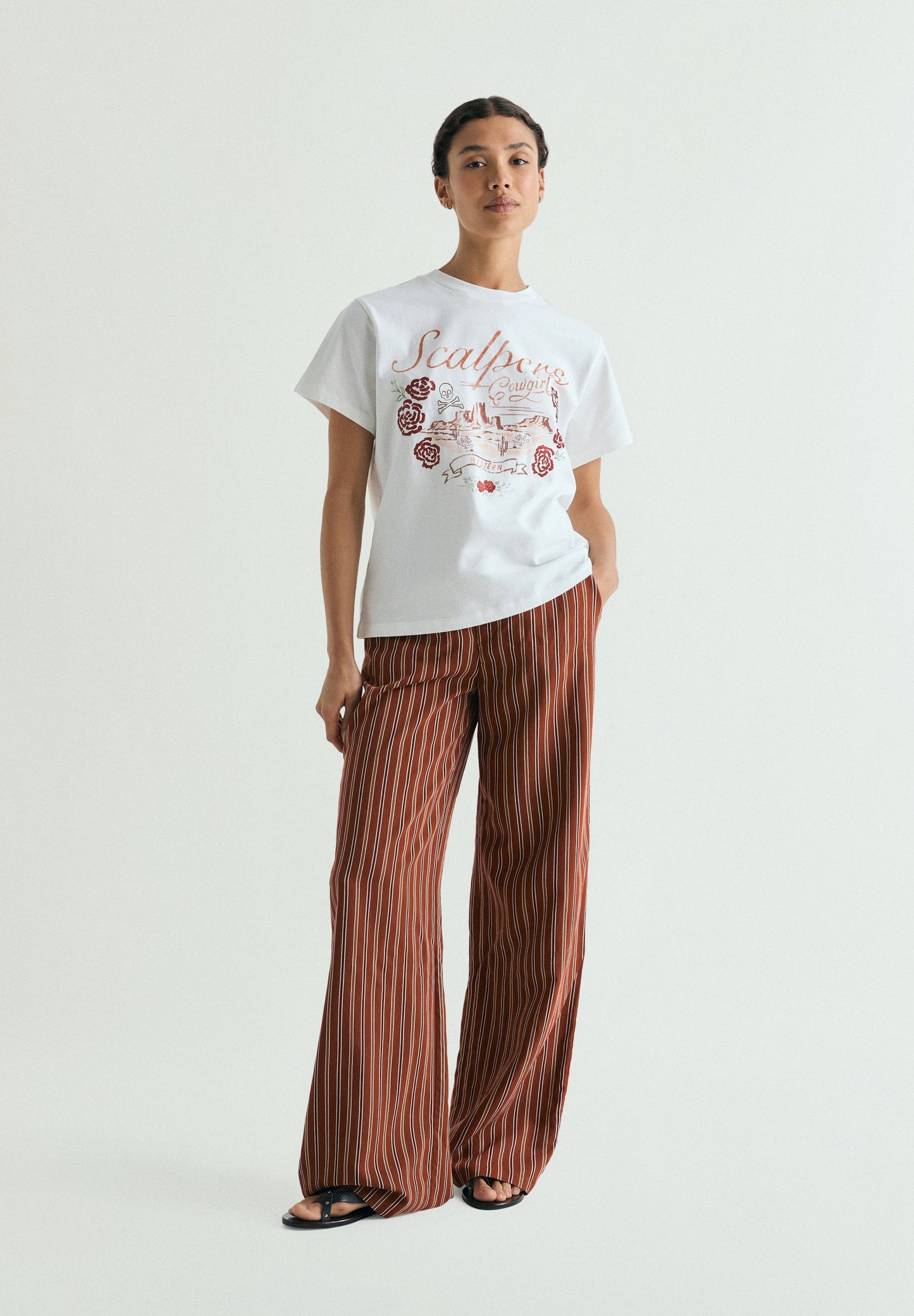 GLITTER PRINT T-SHIRT