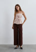 HIGH WAIST WIDE-LEG TROUSERS