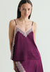 SATIN AND LACE TOP