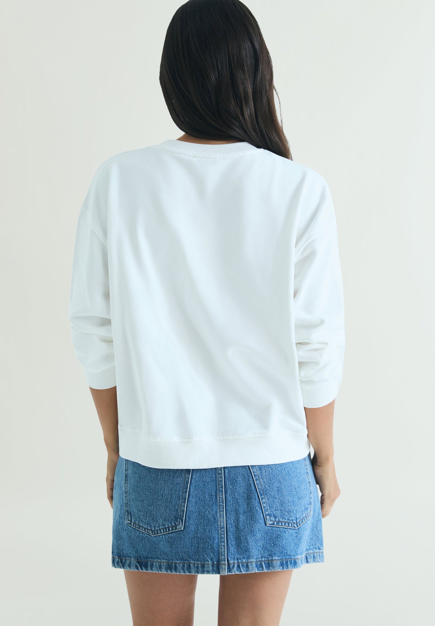 SWEATSHIRT WITH FRONT PRINT