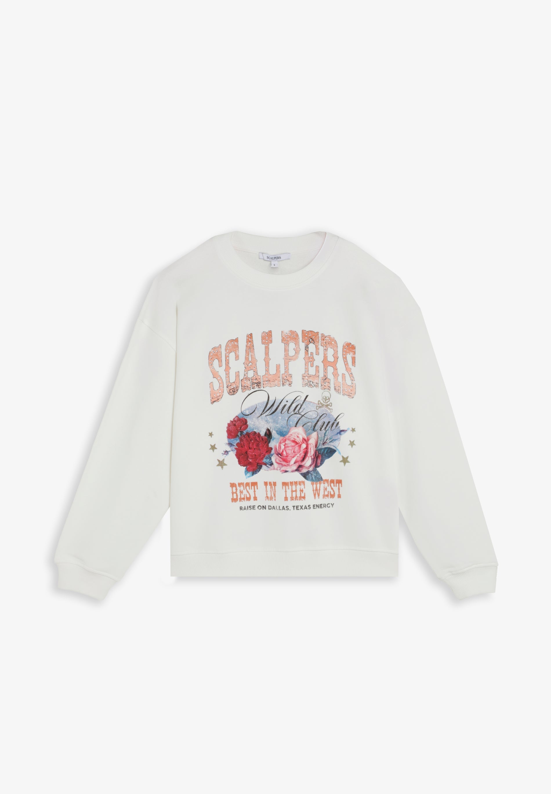 SWEATSHIRT WITH FRONT PRINT