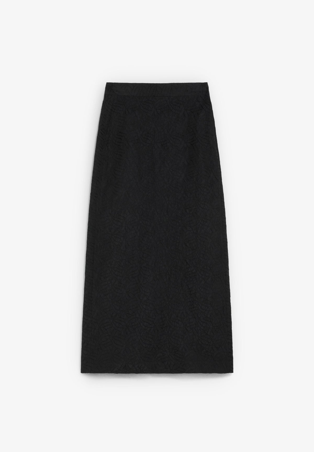 EMBROIDERED MIDI SKIRT