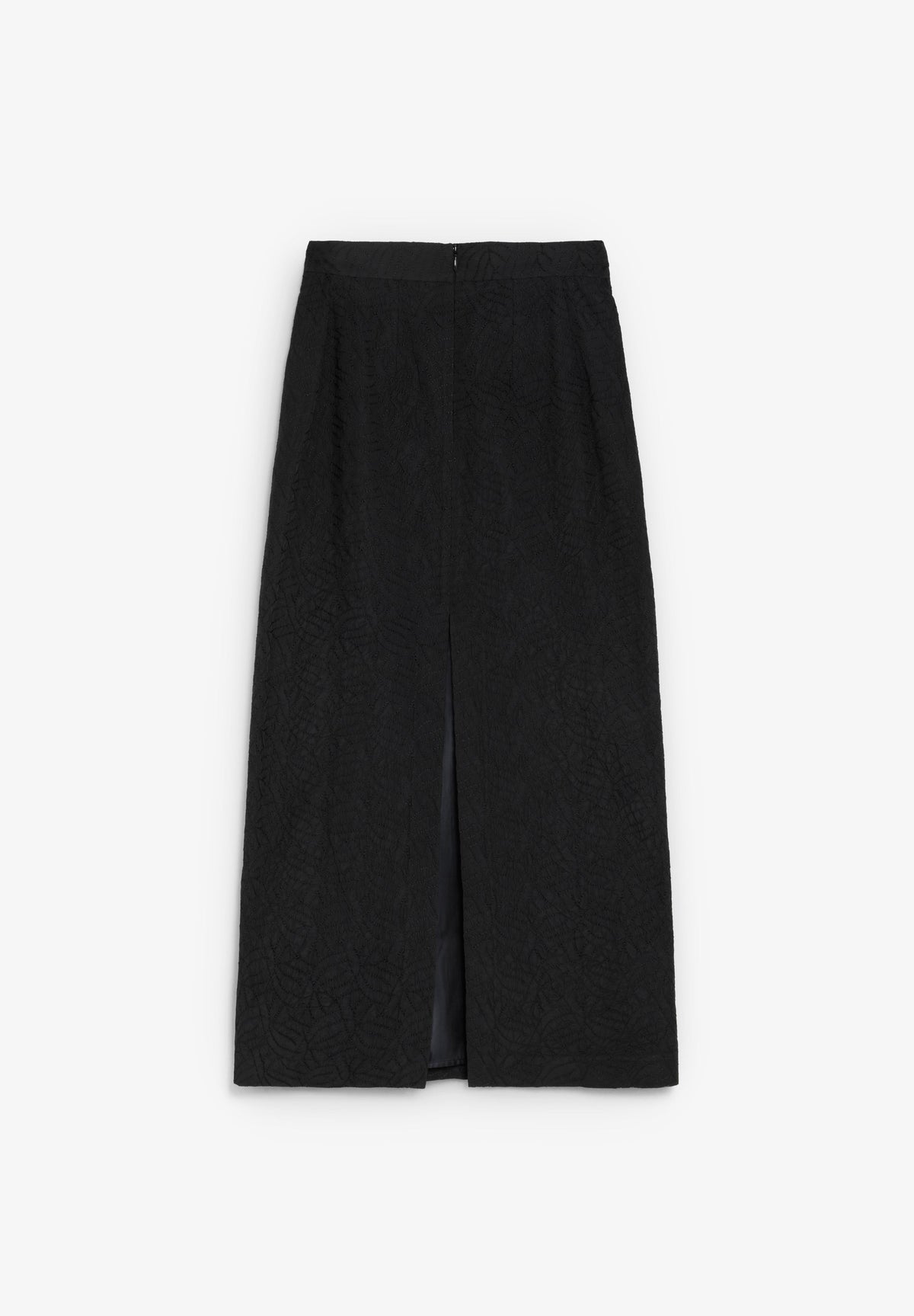 EMBROIDERED MIDI SKIRT