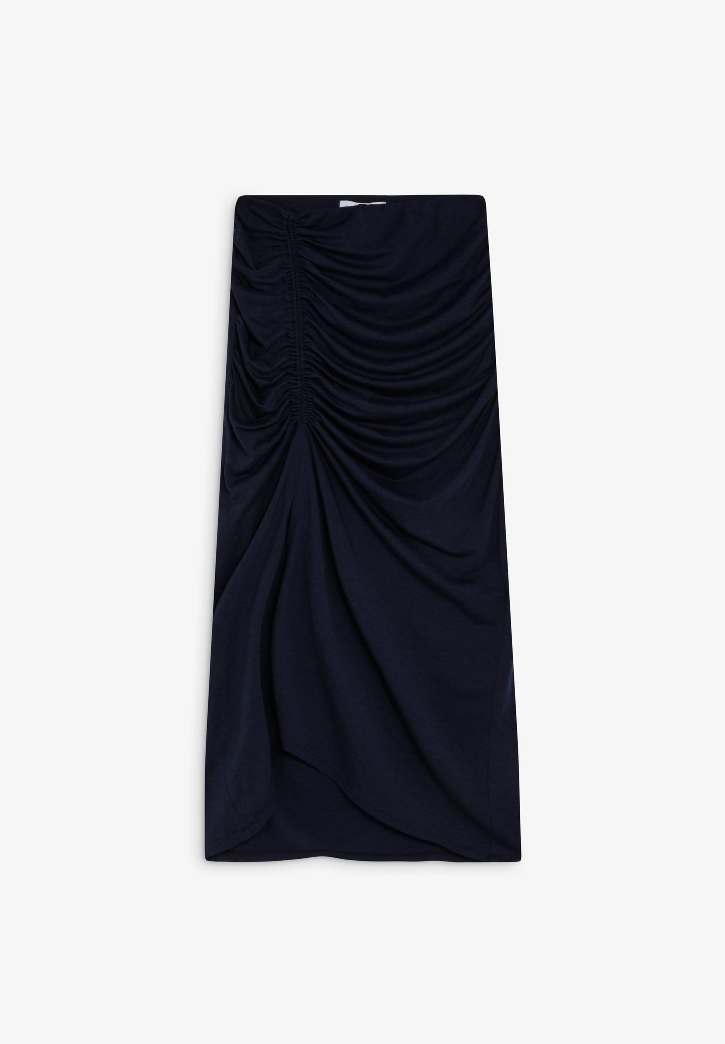 DRAPED MIDI SKIRT
