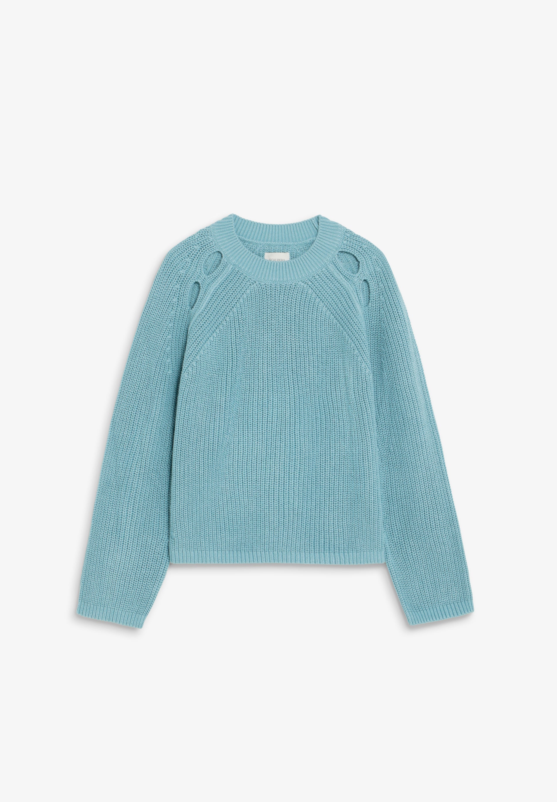 KNIT SWEATER WITH CUT-OUTS