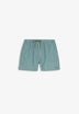 CONTRAST SKULL SWIMMING TRUNKS