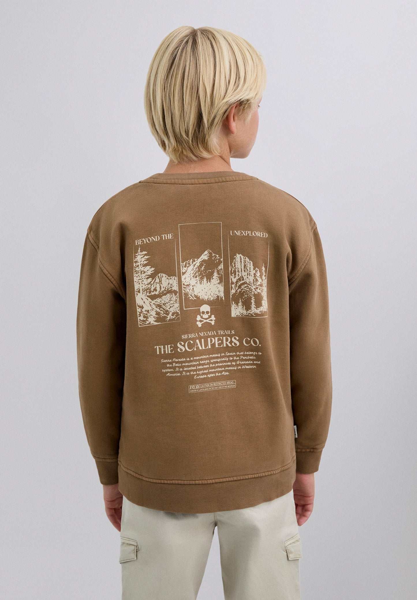 SKI PRINT SWEATSHIRT