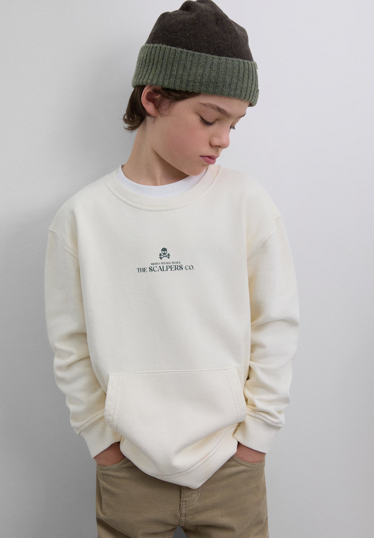 SKI PRINT SWEATSHIRT