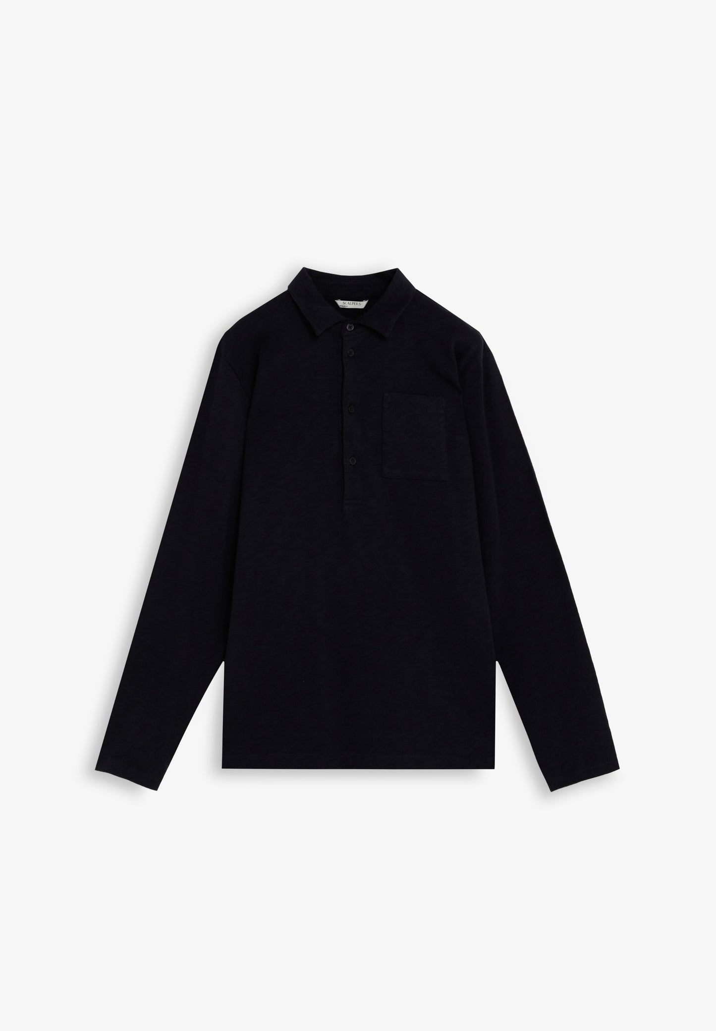 COTTON POLO SHIRT WITH POCKET