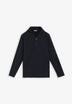 LONG SLEEVE COTTON POLO SHIRT