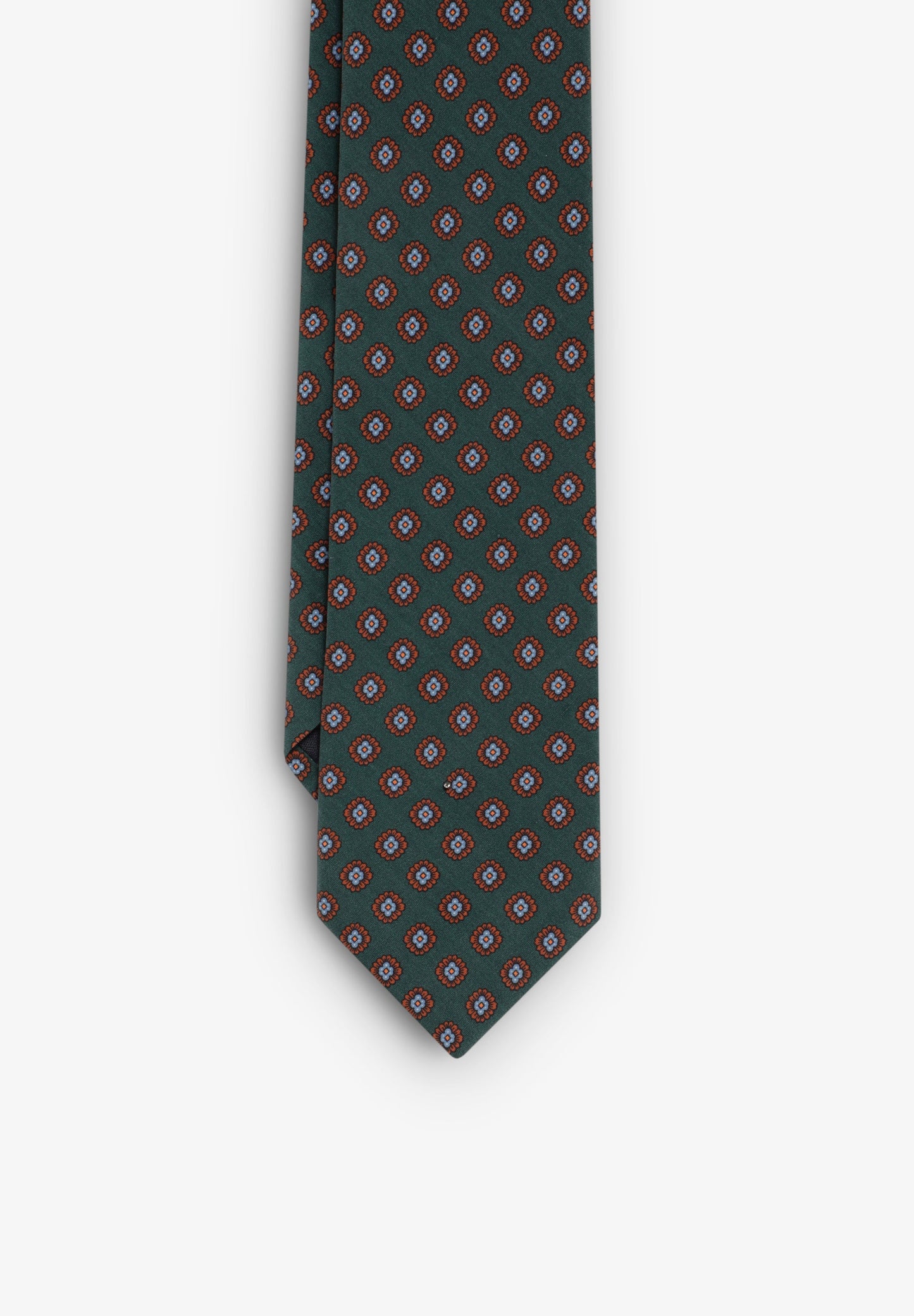 SILK TIE WITH VINTAGE MOTIFS