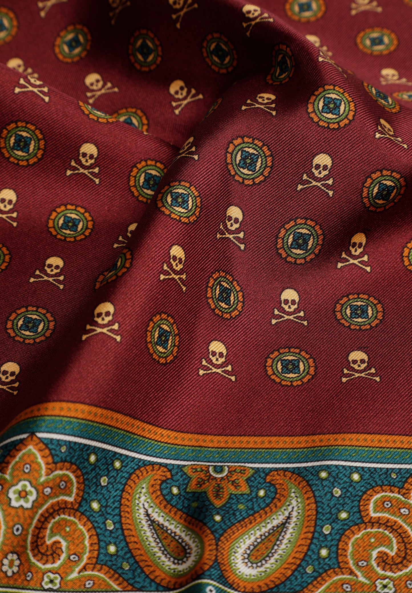 SCCALEIDO SKULL POCHETTE