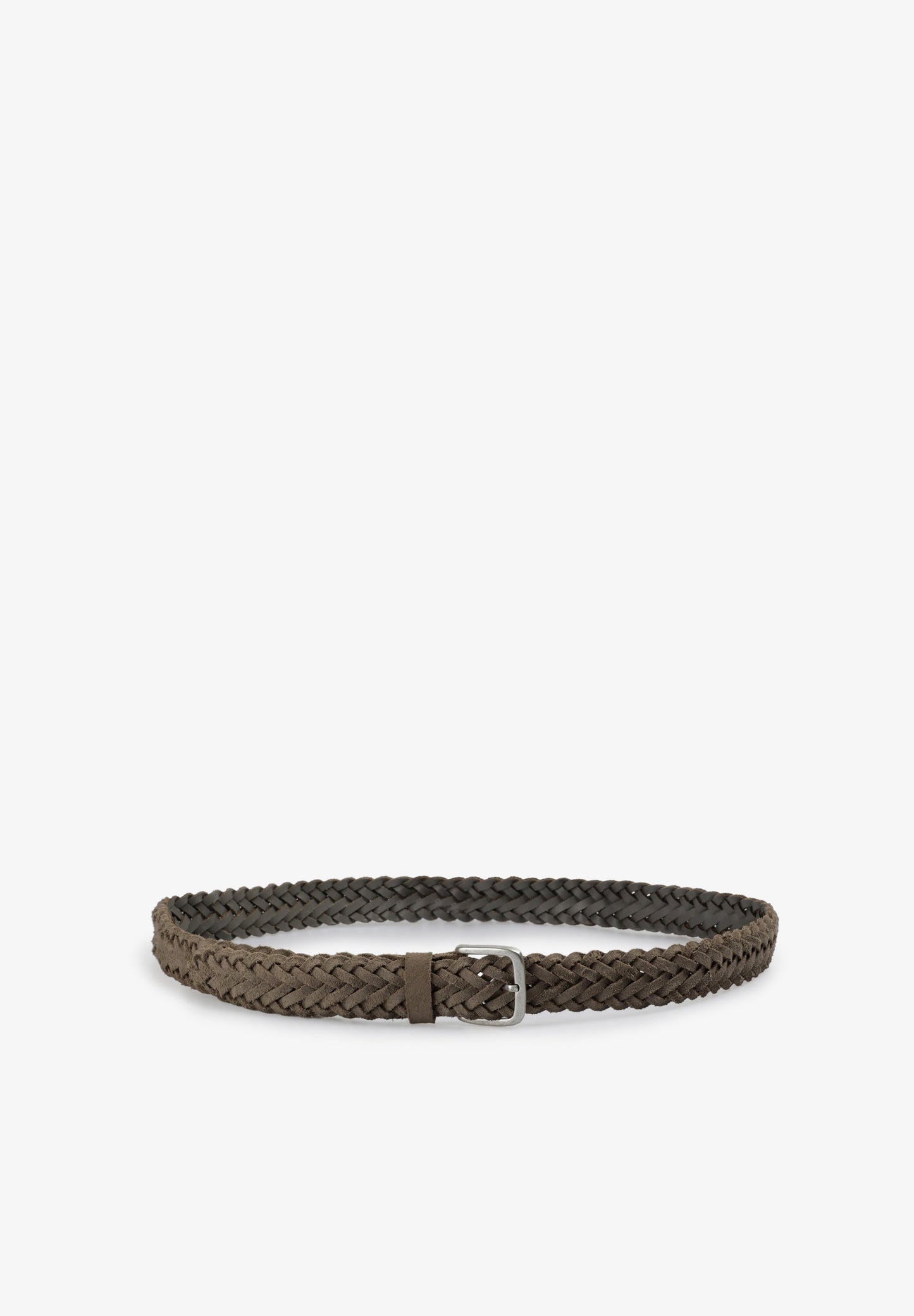 BRAIDED SUEDE BELT