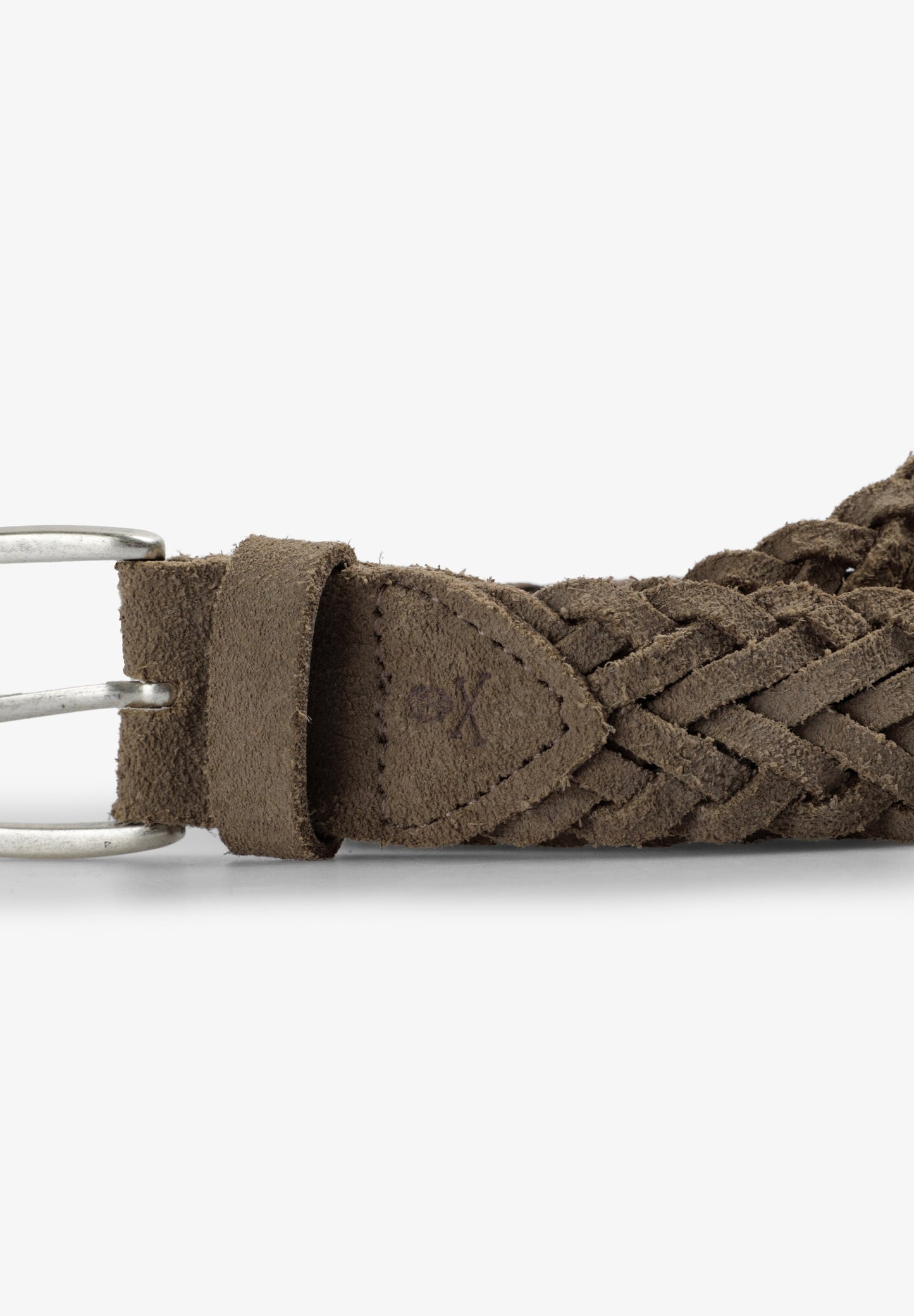 BRAIDED SUEDE BELT